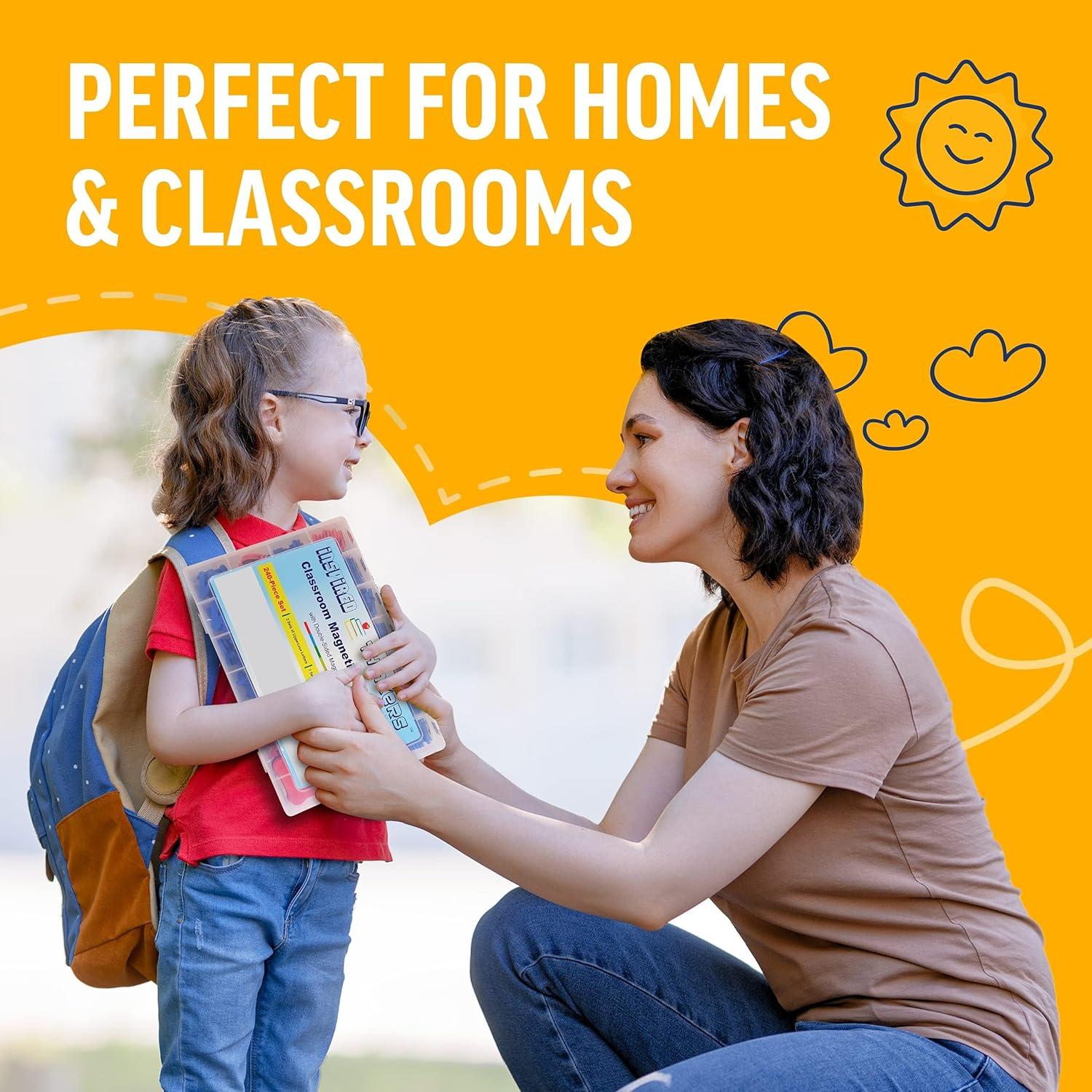 Juego de Letras Magnéticas 240 Pcs Pensadores Inspirados