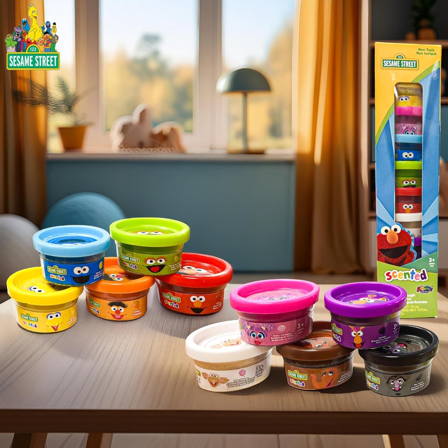 Paquete de 10 Latas de Masa de Plaza Sésamo Leap Year 28g