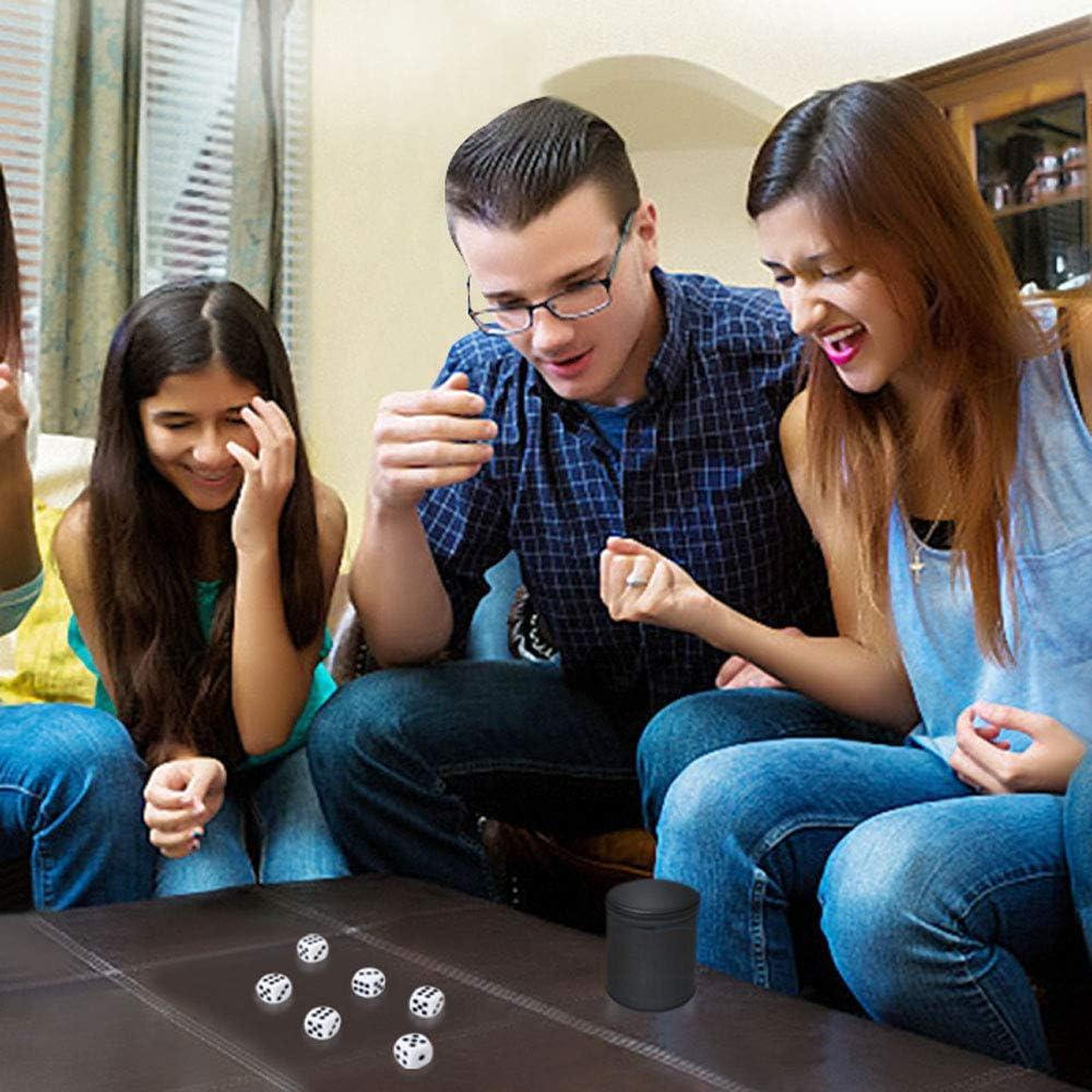 Copa de Dados Profesional Tuzama con 6 Dados Silenciosos