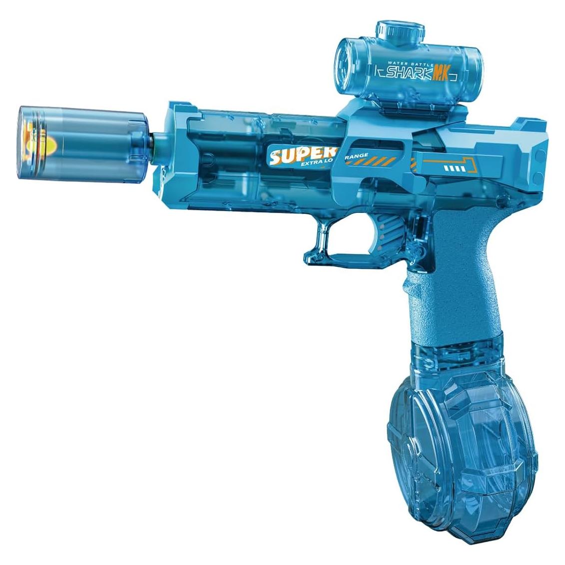 Pistola de Agua Eléctrica ELPSCGROO Azul Recargable 320g