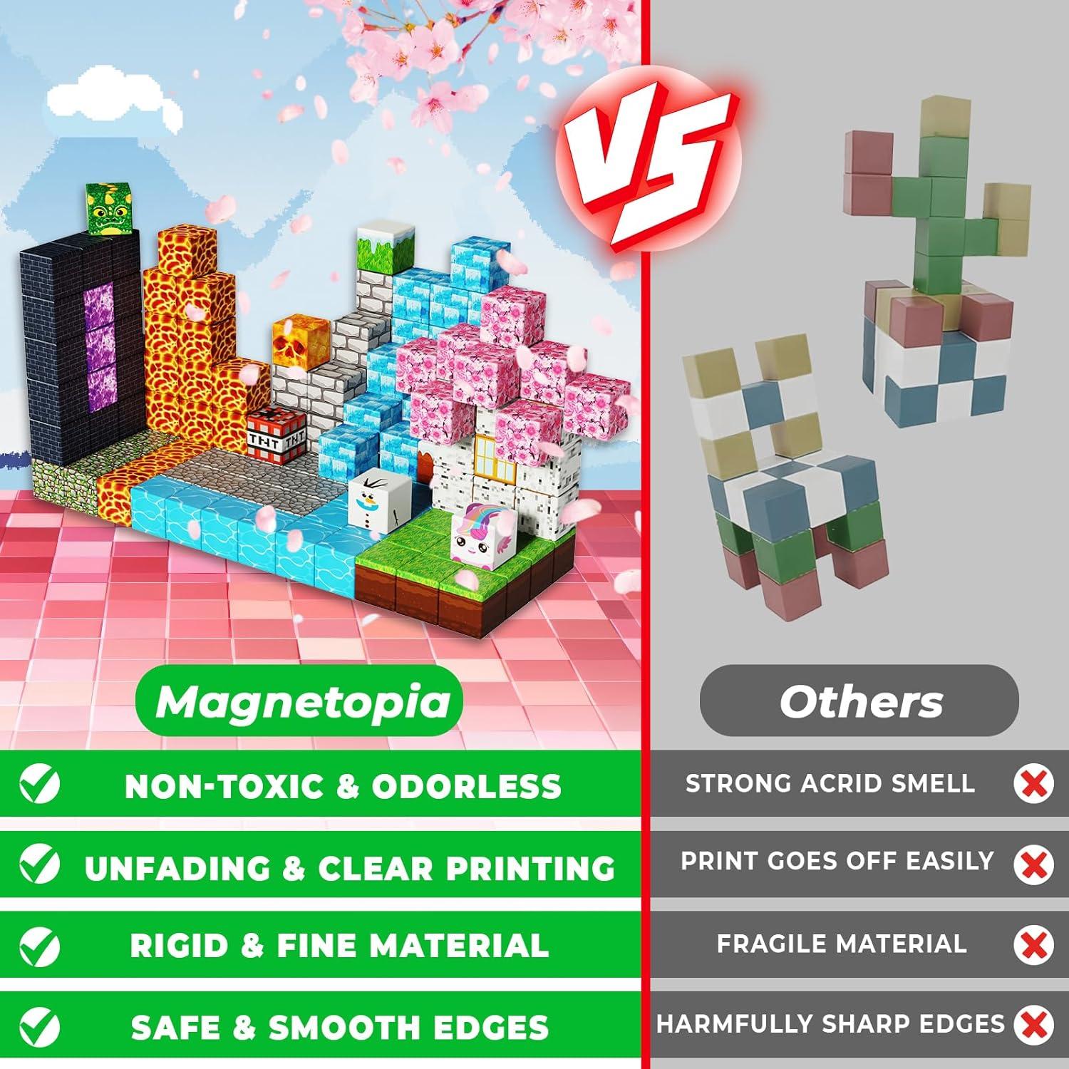 Bloques Magnéticos 150PCS Magnetopia Castillo Glaciar