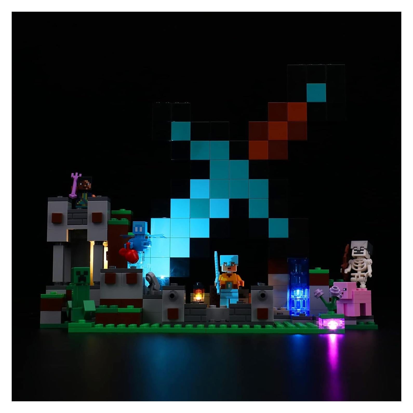 Kit de Luz LED VONADO para Lego Minecraft 21244 - Iluminación DIY