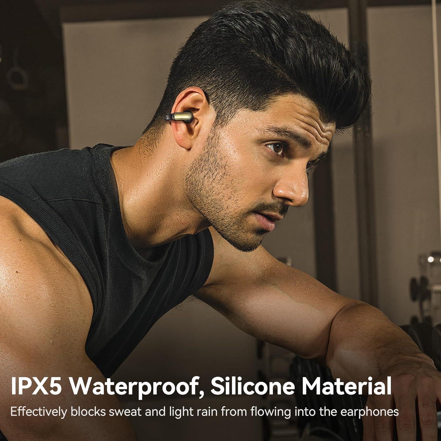 Auriculares Bluetooth Oraolo OE02, Impermeables IPX5, 32H