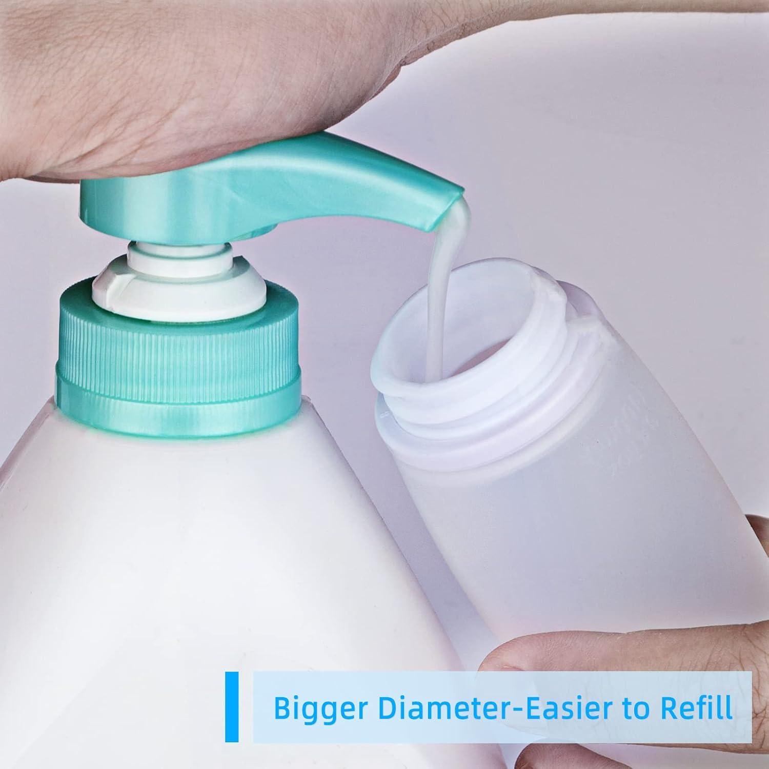 Set de 4 Botellas de Silicona para Viaje 100ml Craftend TSA