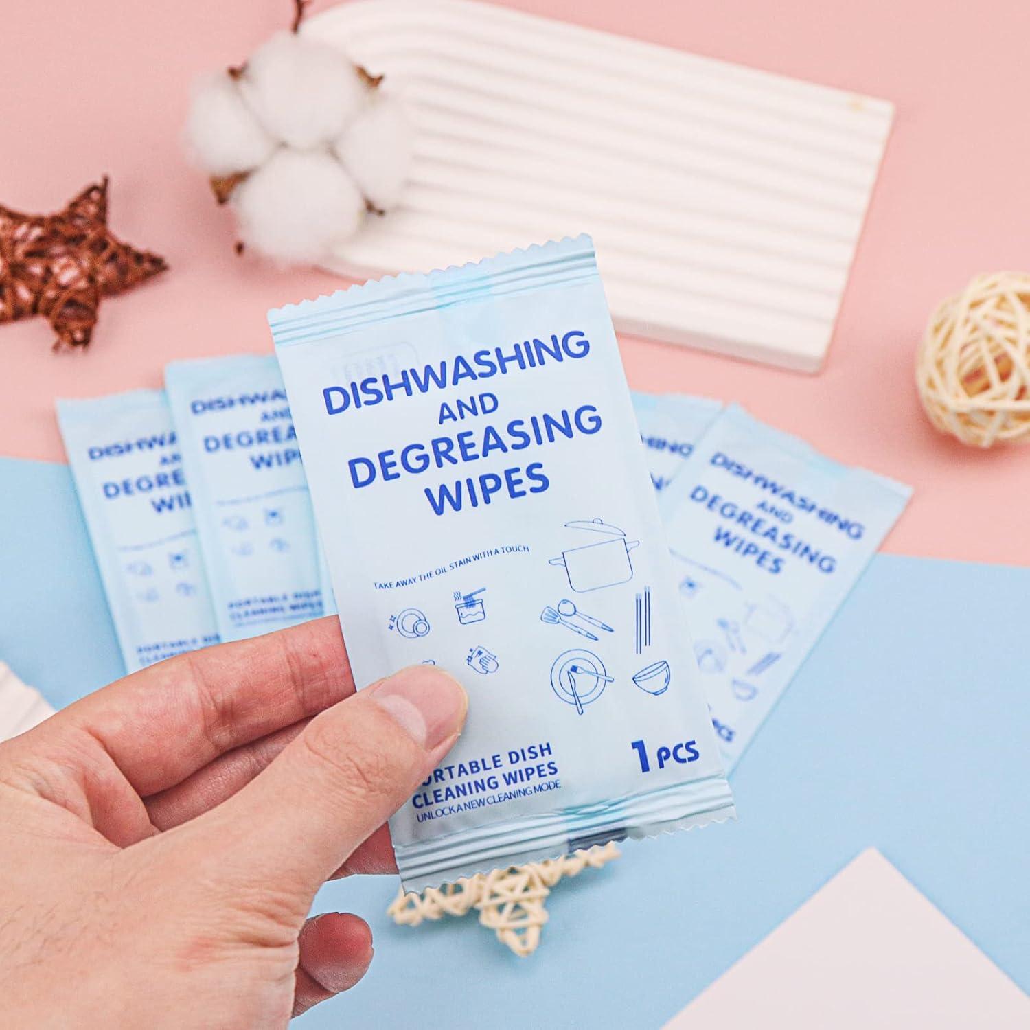 Toallitas de limpieza desechables Hipruict 100 unidades con jabón