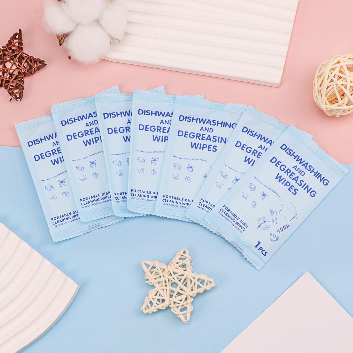 Toallitas de limpieza desechables Hipruict 100 unidades con jabón