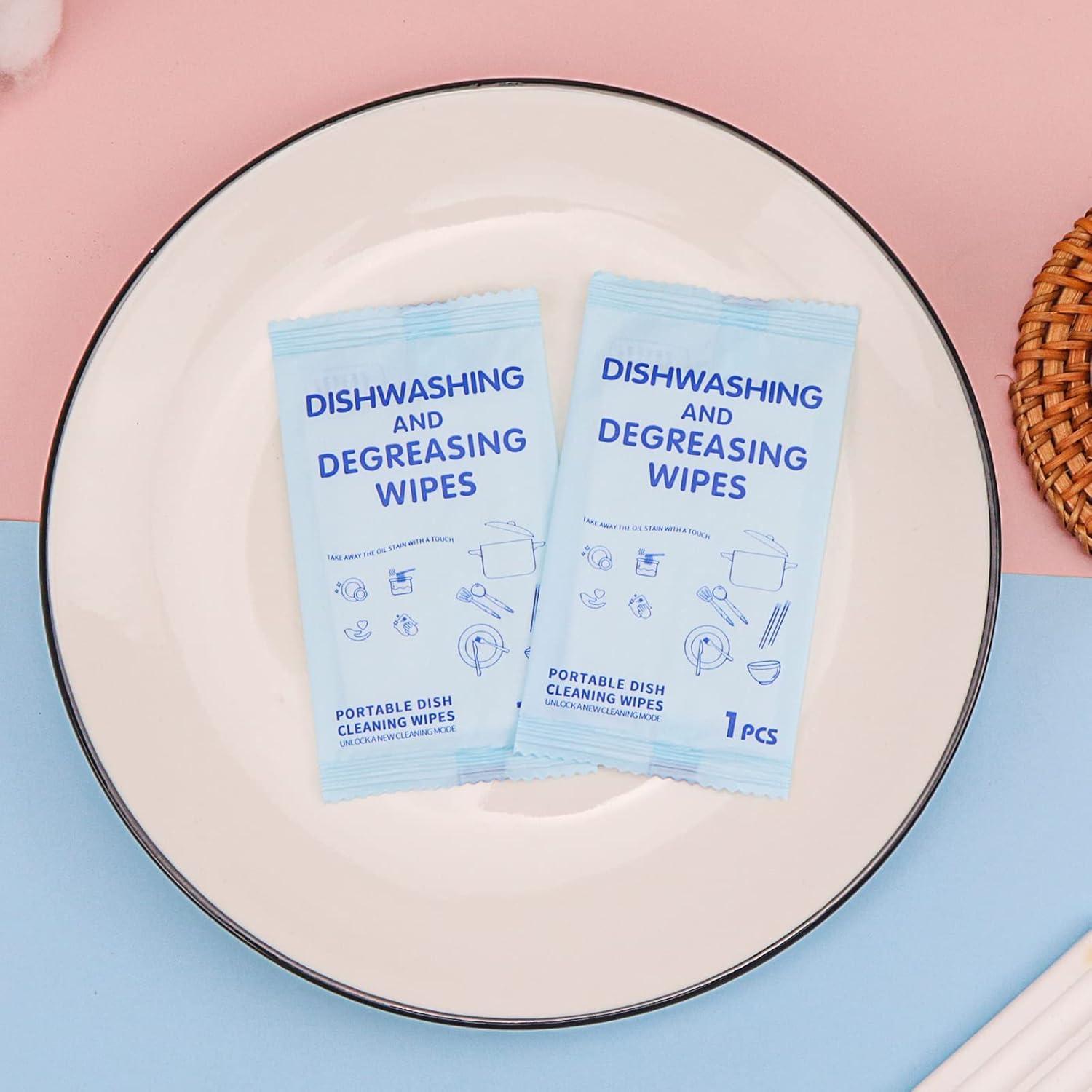 Toallitas de limpieza desechables Hipruict 100 unidades con jabón