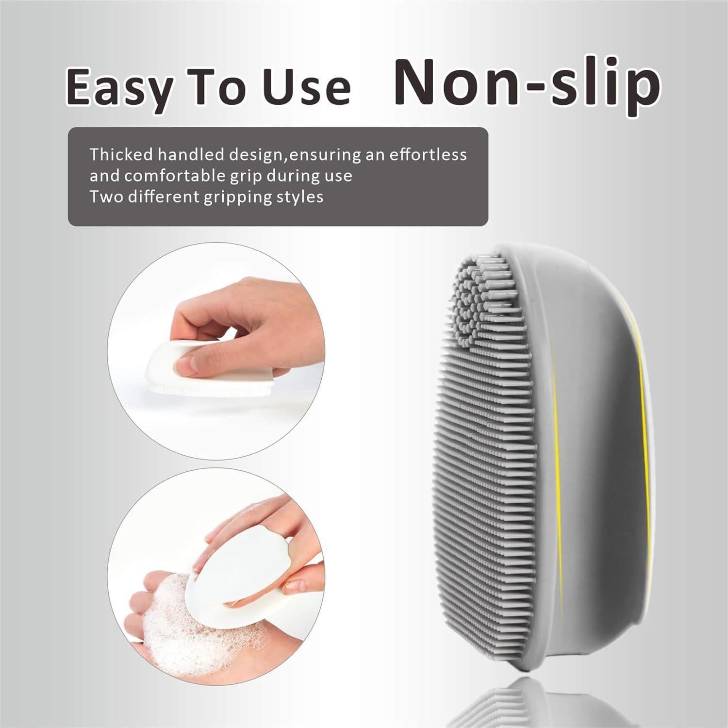 Exfoliador Facial de Silicona HieerBus - 2 Piezas, Limpieza Profunda