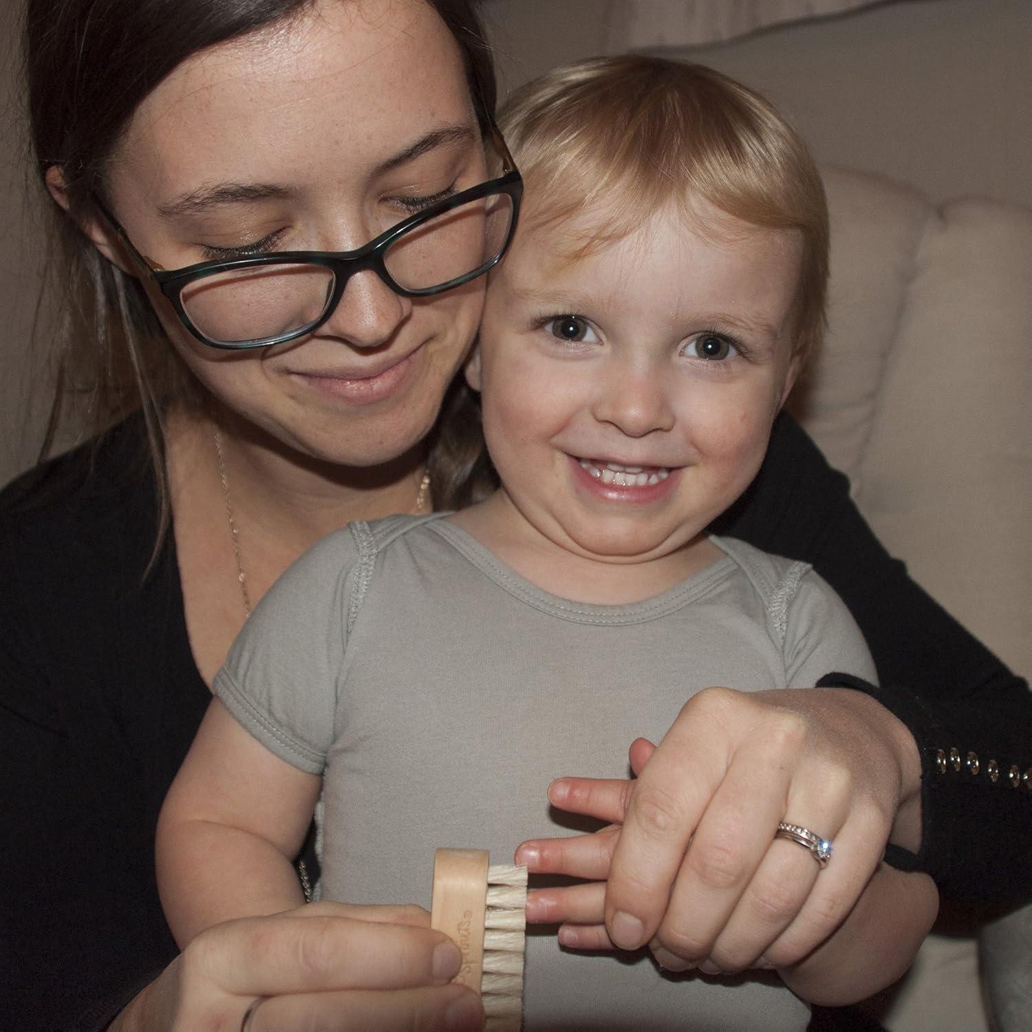 Cepillo de Uñas para Bebés Green Sprouts - Cerdas Naturales
