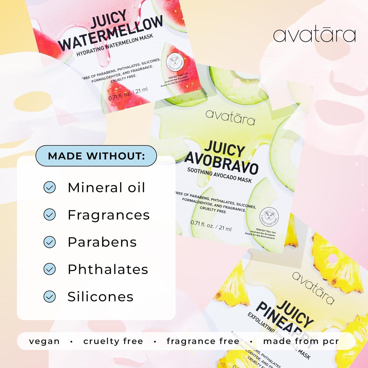 Conjunto de 8 Mascarillas Faciales Karuna All-Stars Hidratantes