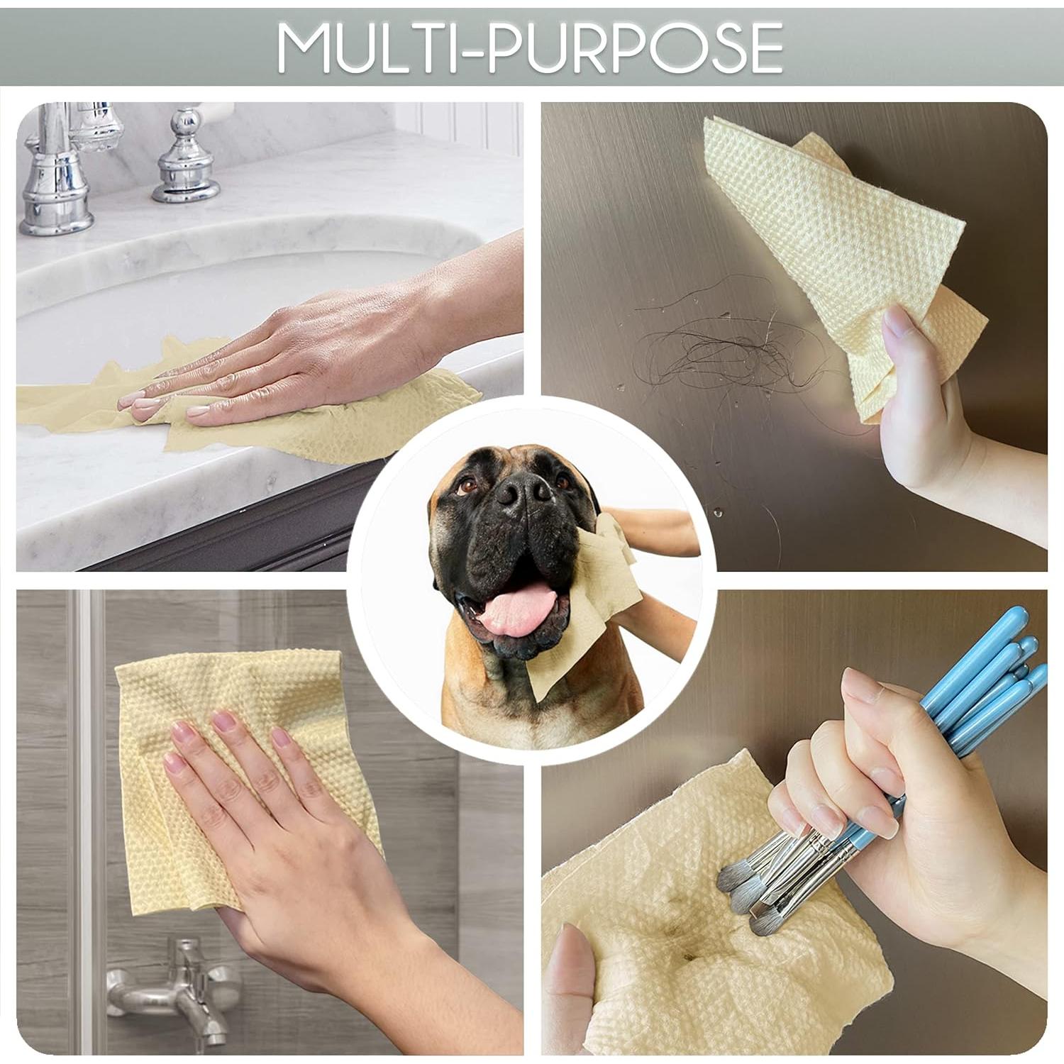 Toallas Faciales Desechables WOWOTEX 60 Piezas 30x25cm