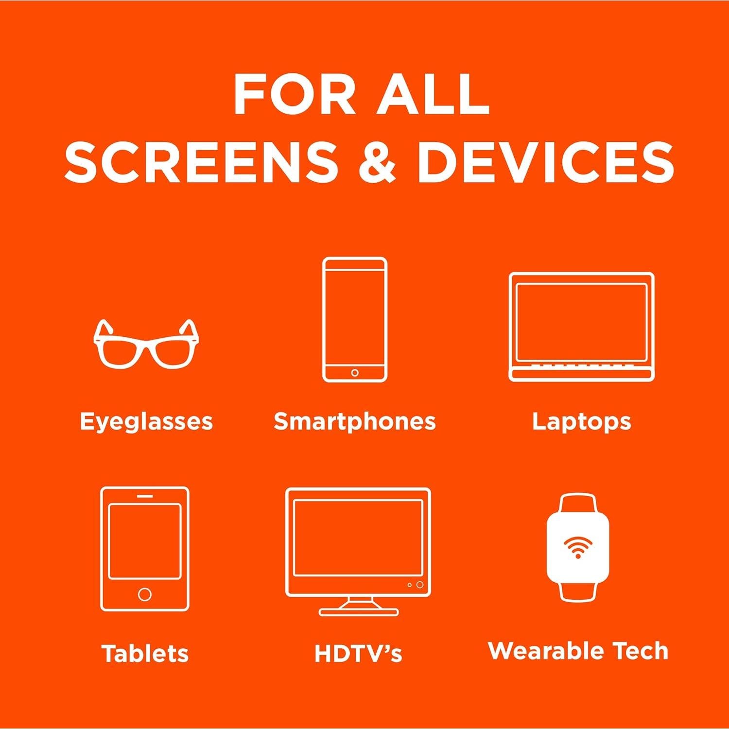 Toallitas Limpiadoras WHOOSH! Brillo de Pantalla 90 Unidades