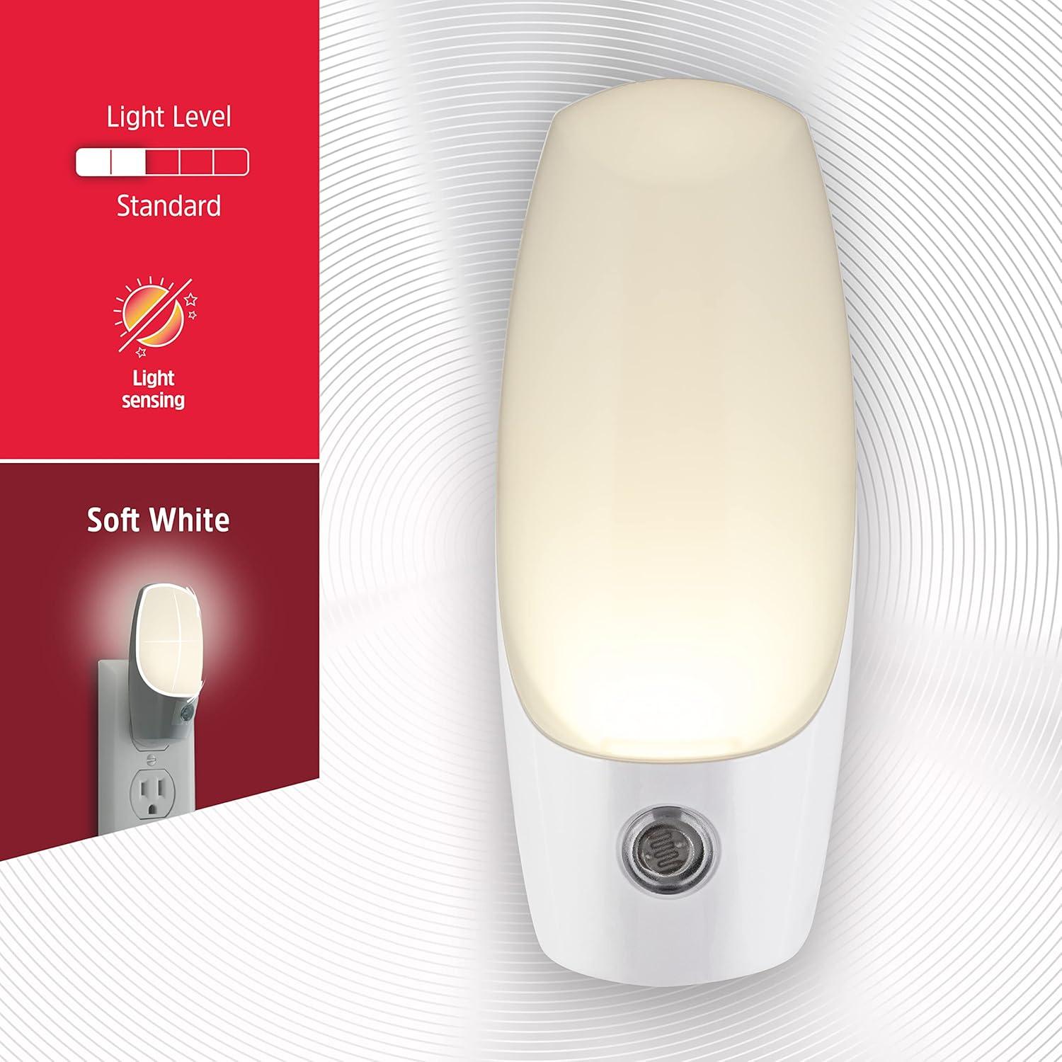 Luz Nocturna Automática Energizer LED Enchufable Blanca