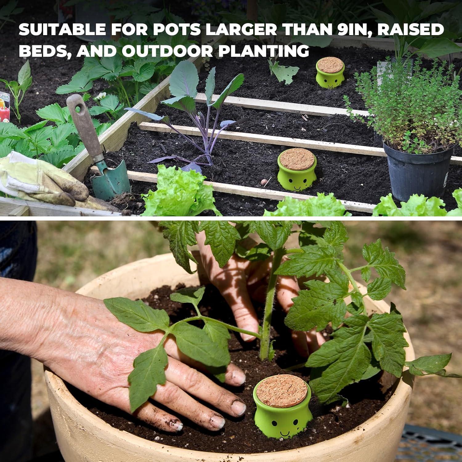 Ollas de Riego Autorriego Terracota KGCCIZI 2 Pcs 0.33L