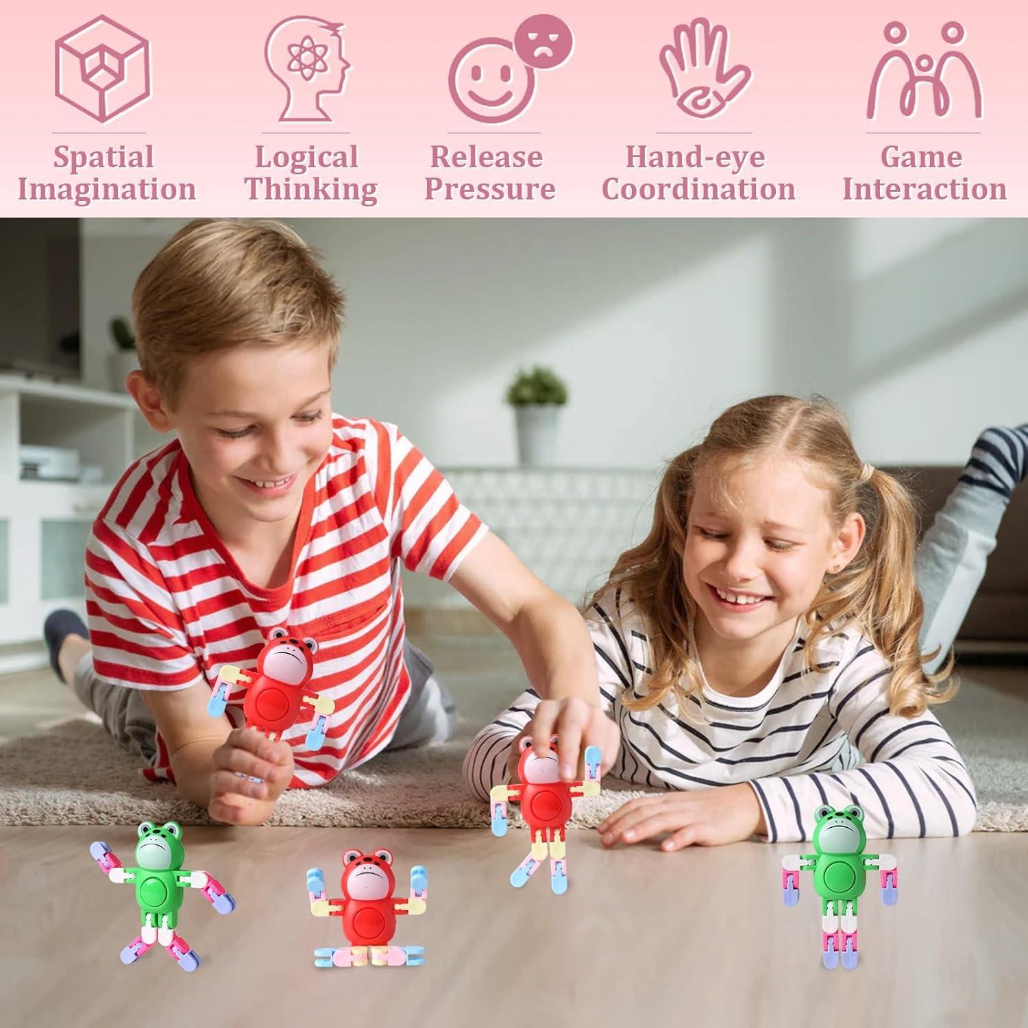 Juguetes Antiestrés Fidget Spinner Rana Robot REHALY 0.57 kg