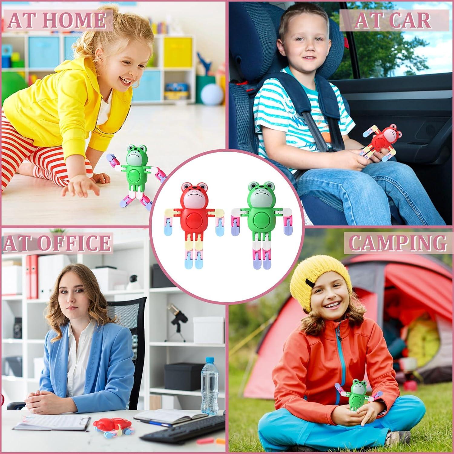 Juguetes Antiestrés Fidget Spinner Rana Robot REHALY 0.57 kg