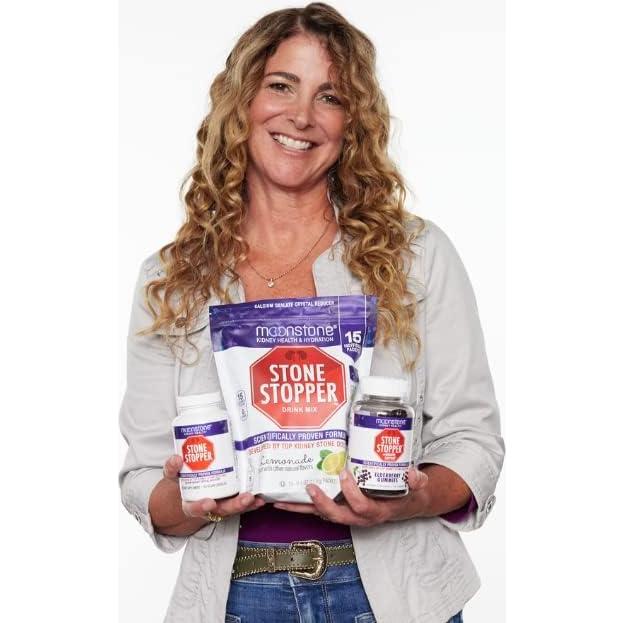 Cápsulas Stopper de Piedra Moonstone 120 Conteo - Salud Renal