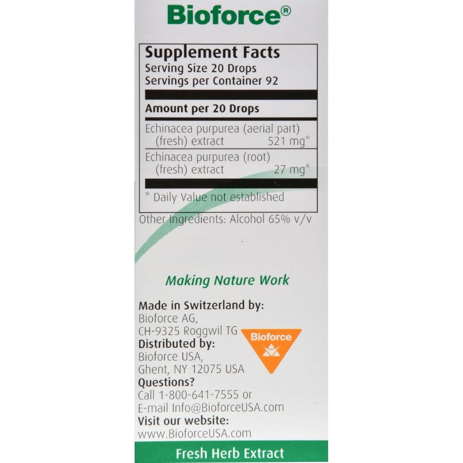 A. Vogel Echinaforce Extracto de Echinacea Orgánica 48.19 ml