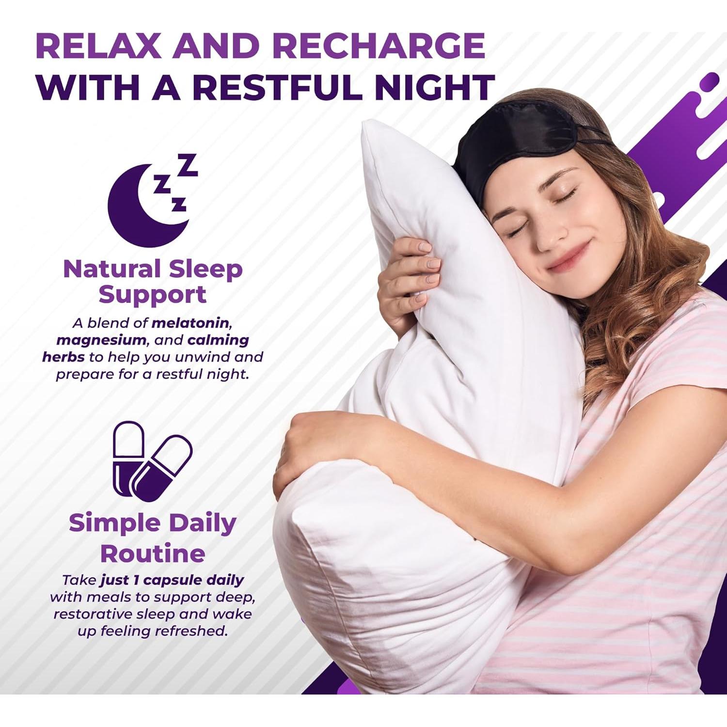 Suplemento Natural para el Sueño NURAFUSE 150 Cápsulas