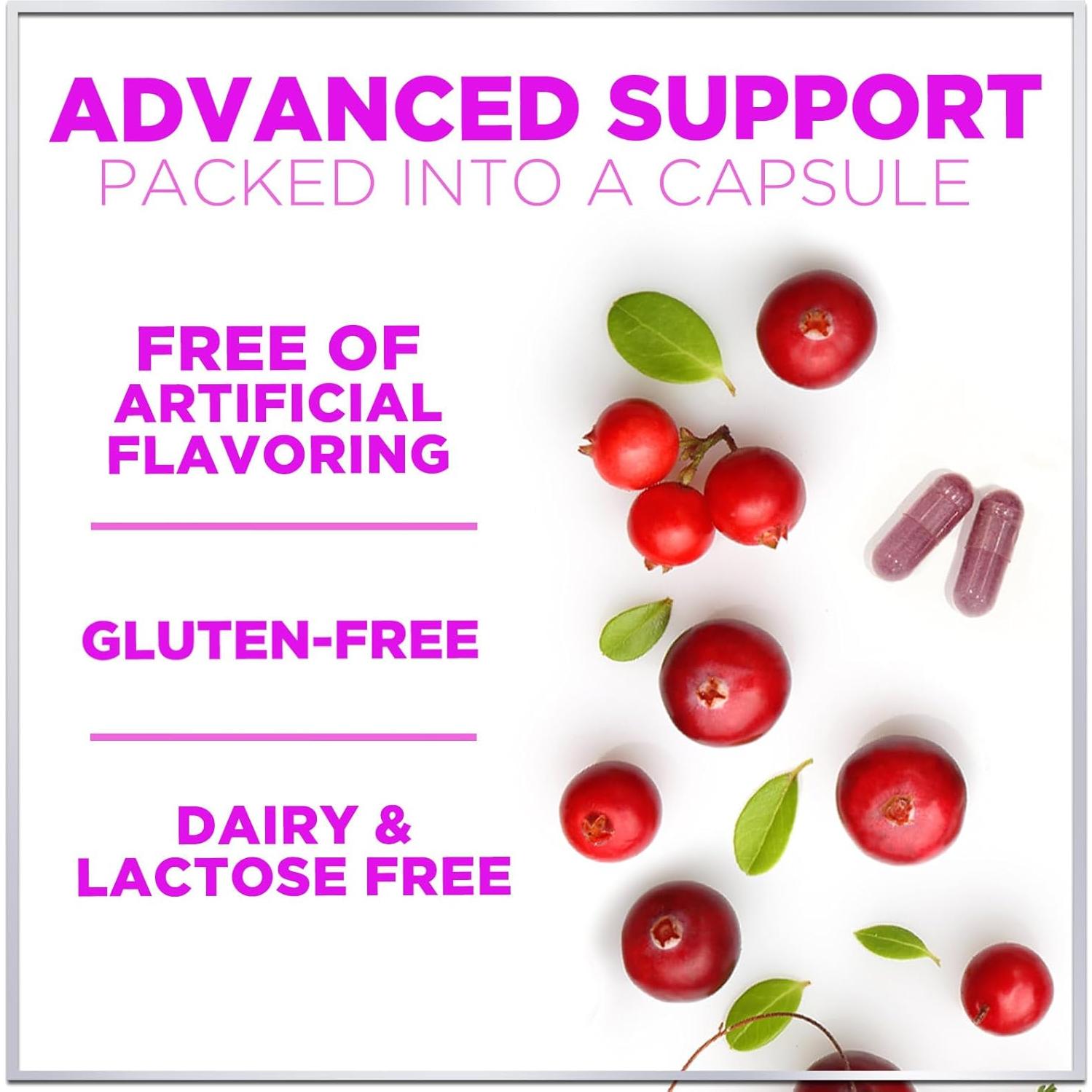 Suplemento de Arándano 25,000mg + Vitamina C - 60 Cápsulas