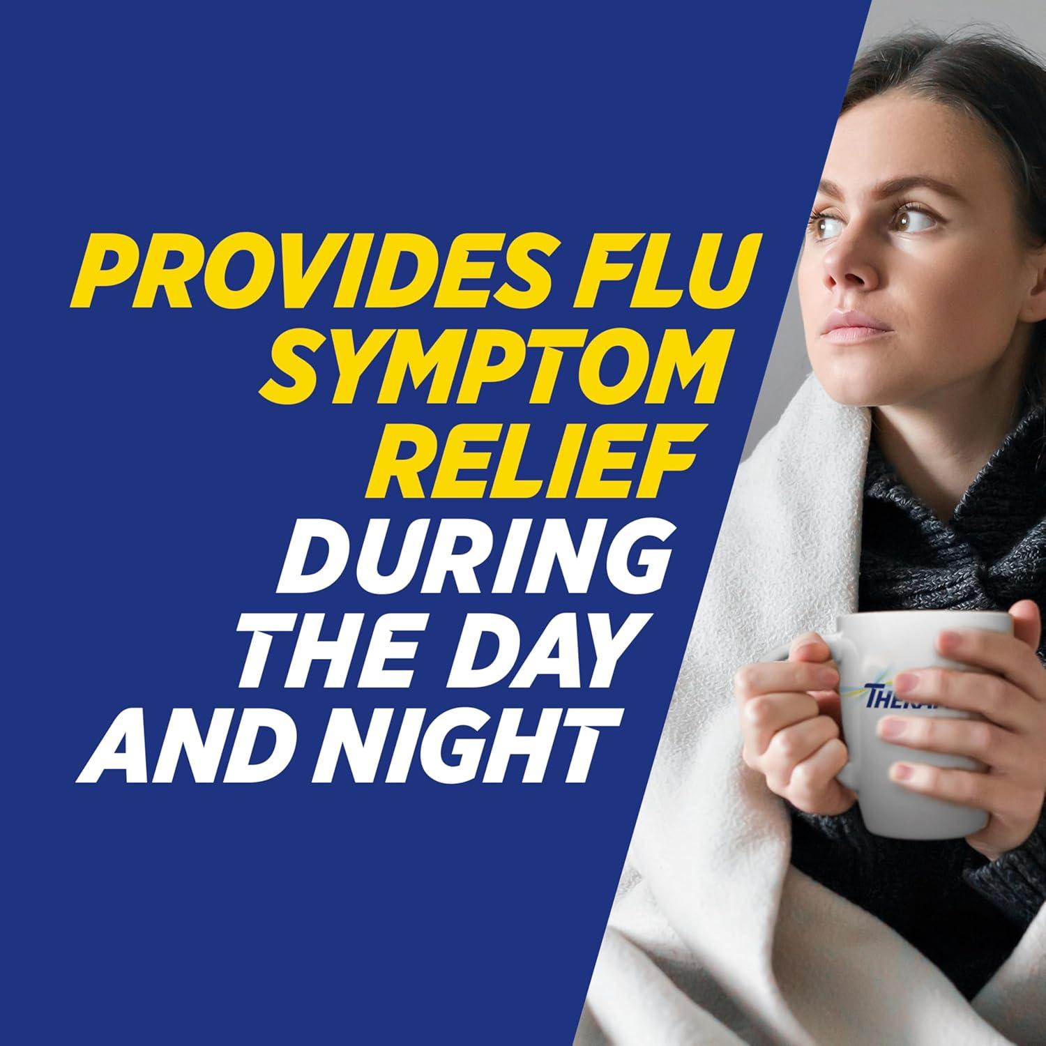 Theraflu Máxima Fuerza Jarabe 245 ml + 6 Paquetes Polvo