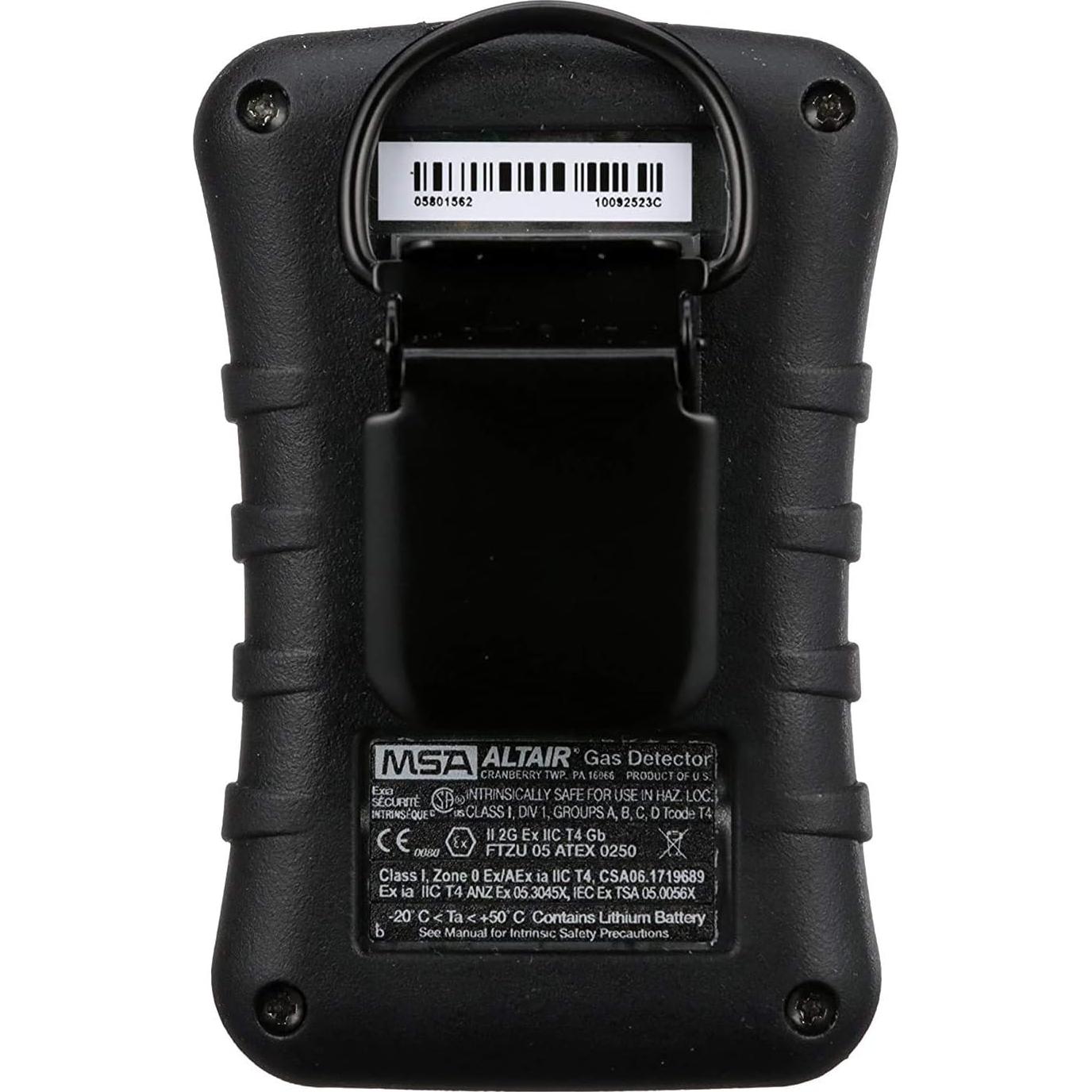 Detector de Gas MSA ALTAIR O2 Portátil - Sin Mantenimiento