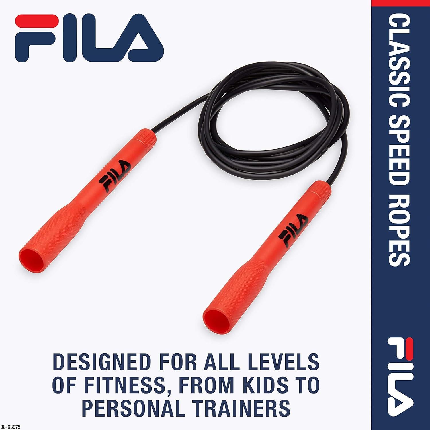 Cuerda de Salto Ajustable FILA Accessories 2.74m Negra