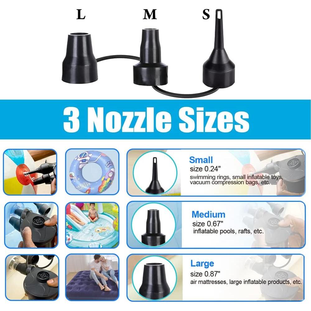 Bomba de Aire Eléctrica BrilliantHouse CZ-198C 110V/12V