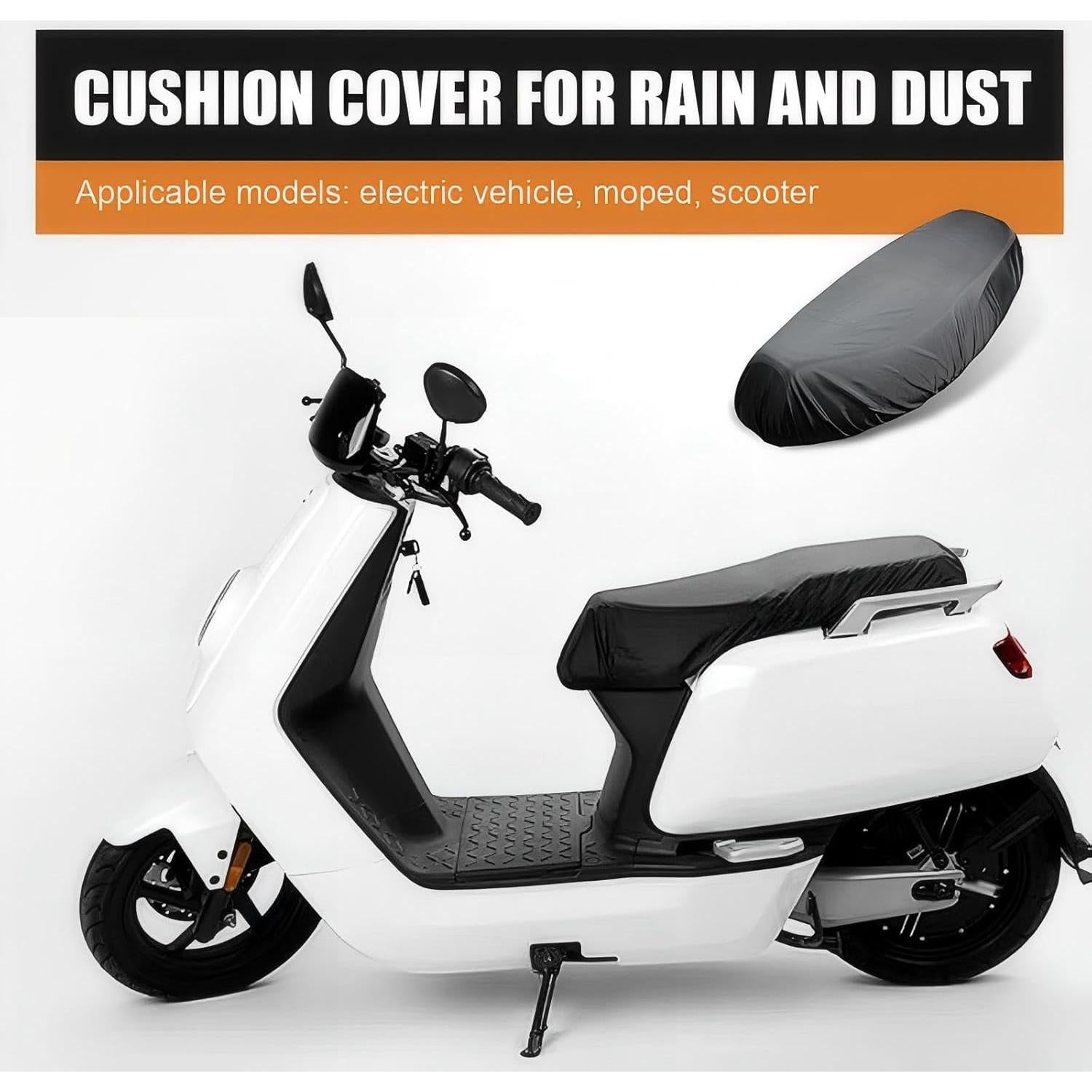 Protector de Asiento de Motocicleta Waswale 60x92cm Impermeable