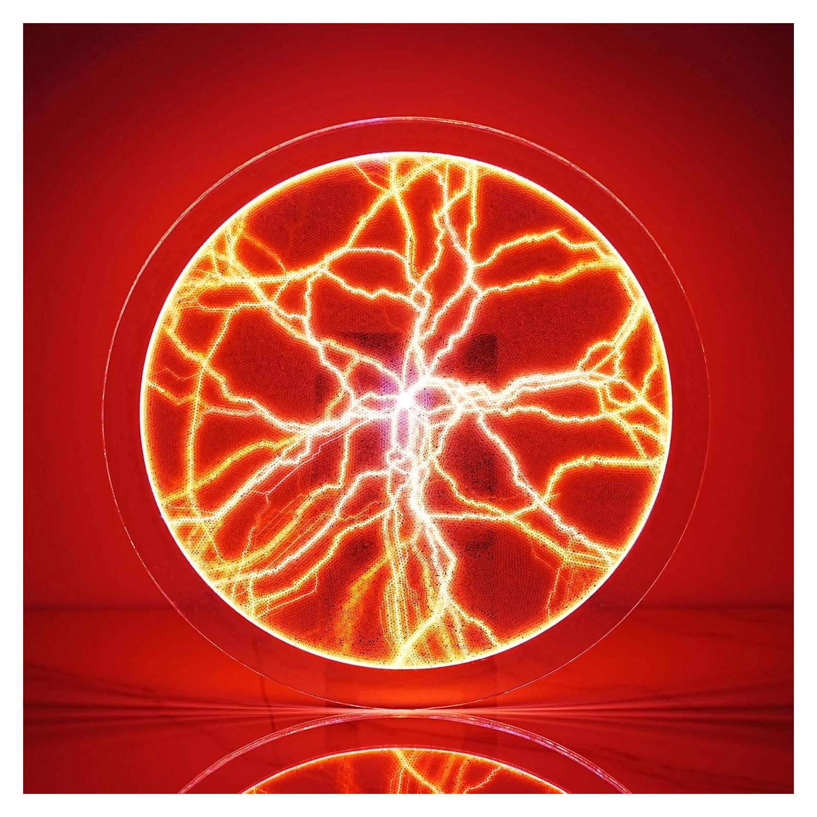 Disco de Plasma PUXTIW 40 cm Rojo - Decoración Interactiva