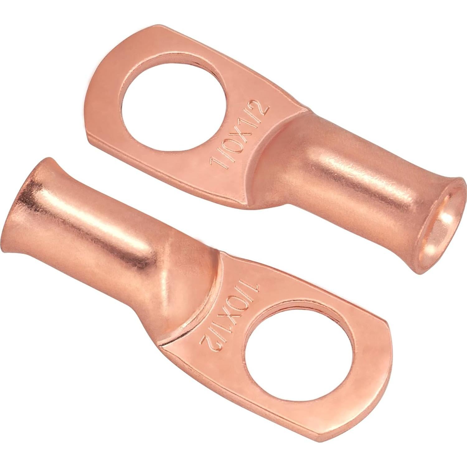 10 Conectores de Terminales de Anillo Sanuke 1/0 AWG Cobre