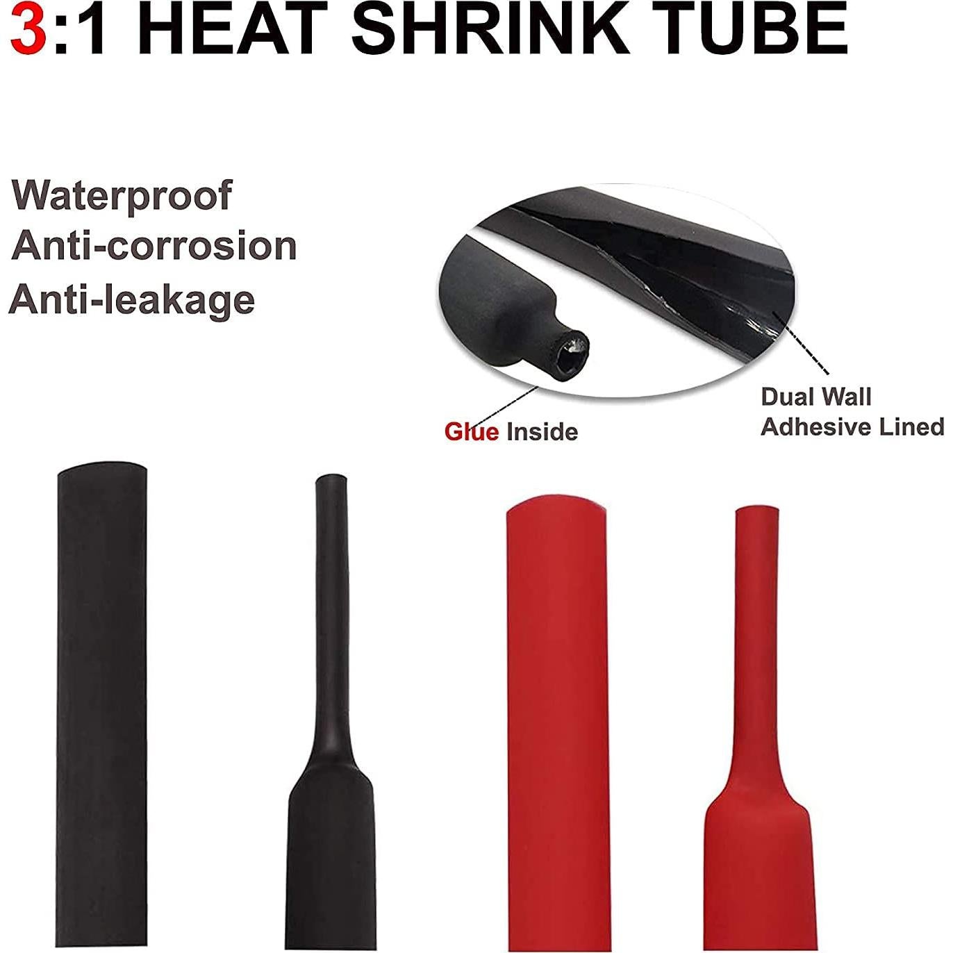 10 Conectores de Terminales de Anillo Sanuke 1/0 AWG Cobre