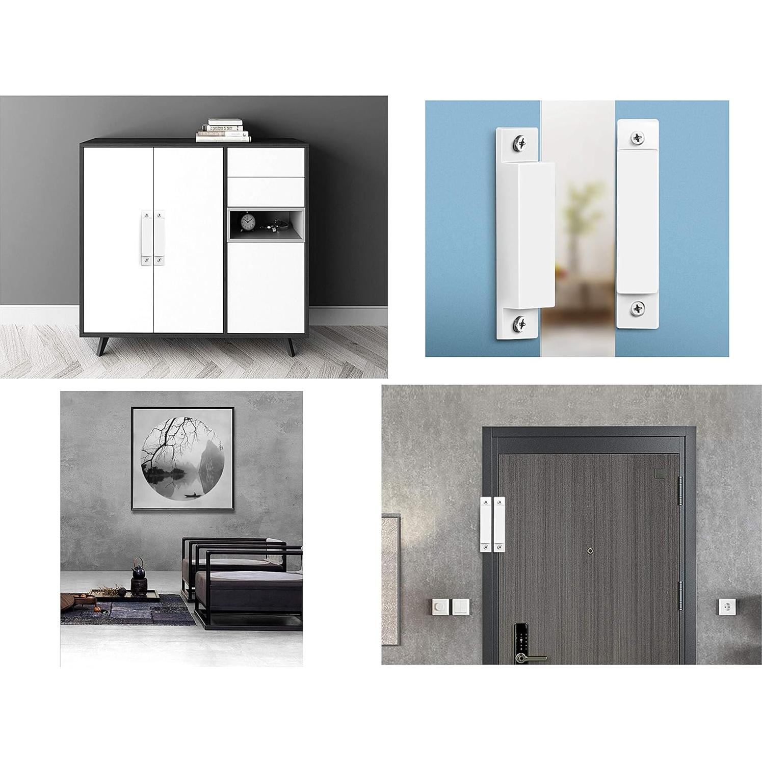 Interruptores de Lengüeta Magnético LBY - 3 Juegos, ABS Negro