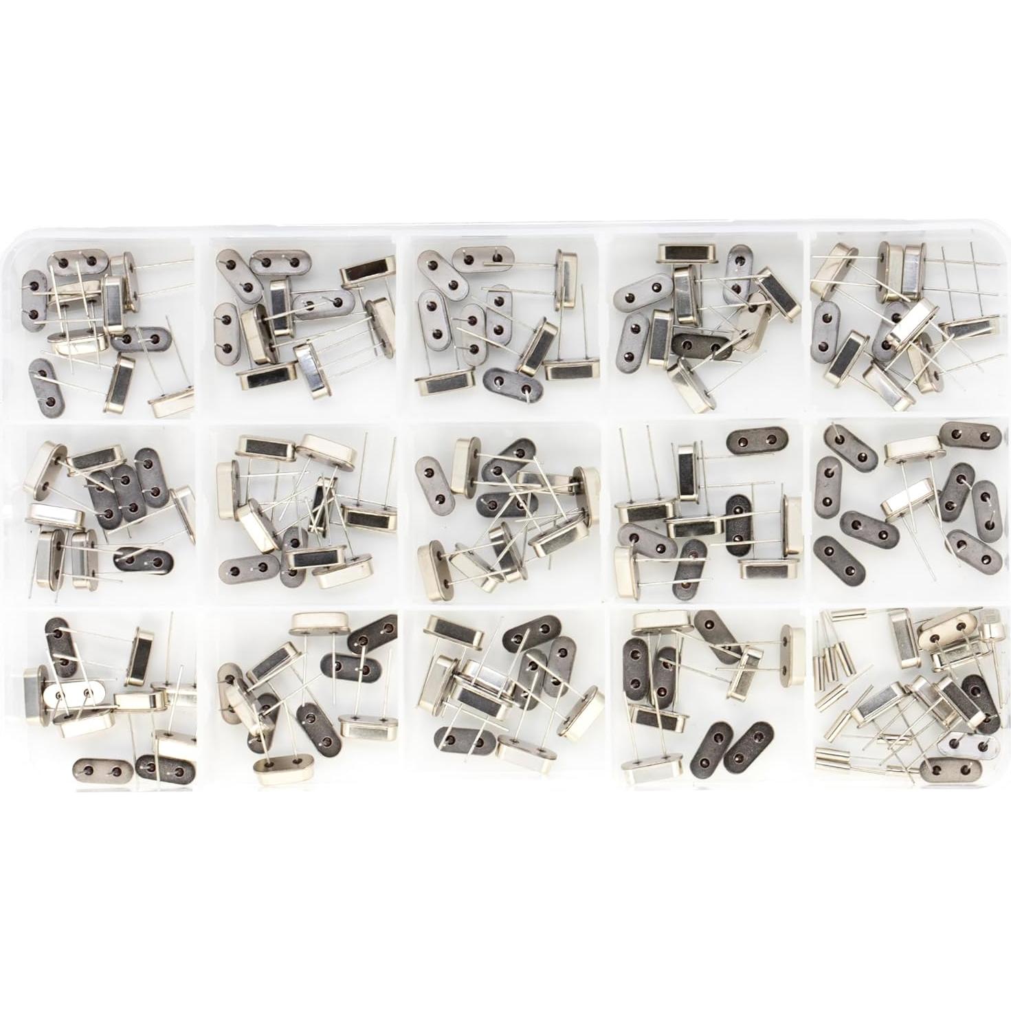 Kit de Osciladores de Cristal 160pcs Jujinglobal 16 Tipos