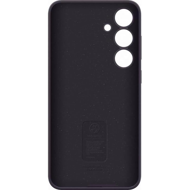 Funda de Silicona Original Samsung Galaxy S24+ Violeta Oscuro