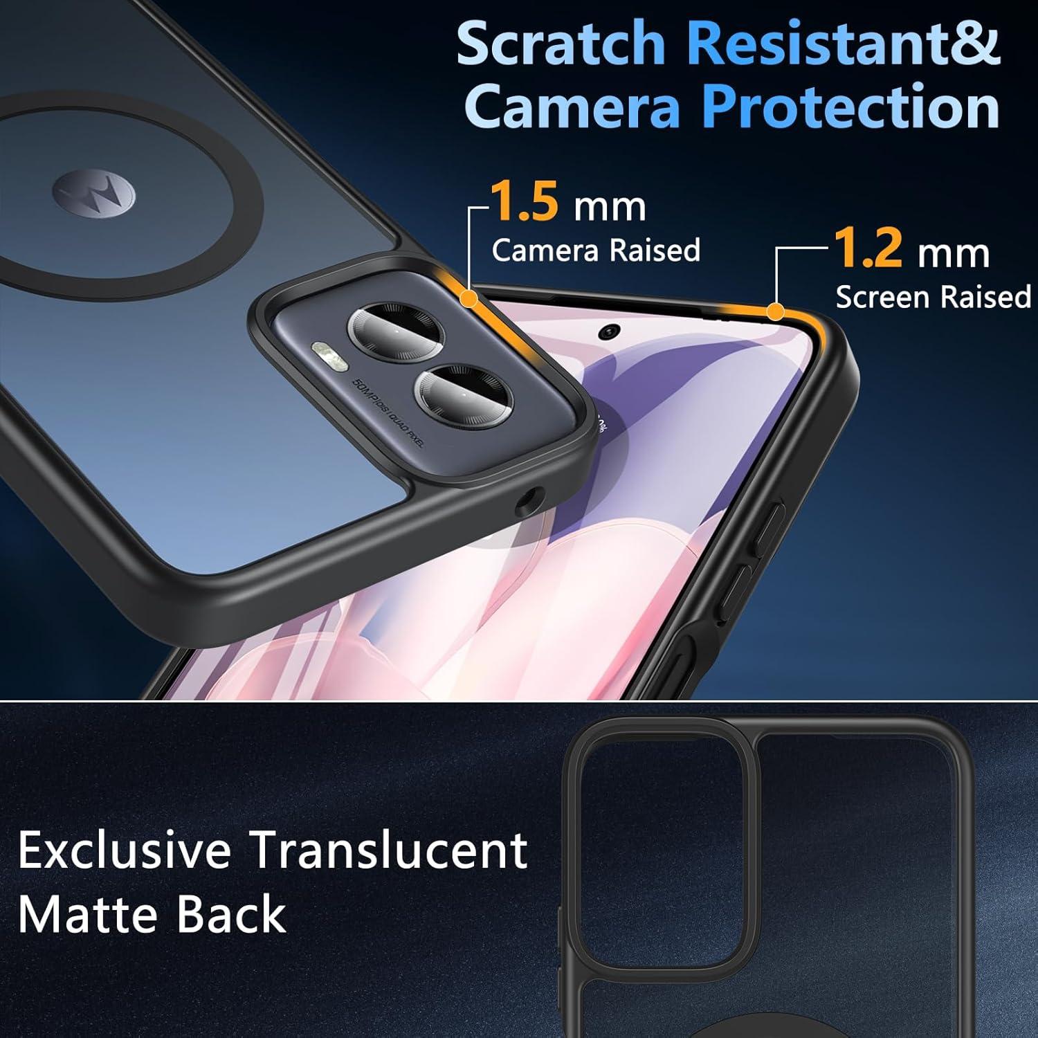 Funda BESINPO para Moto G Power 5G 2024 - Protección Completa