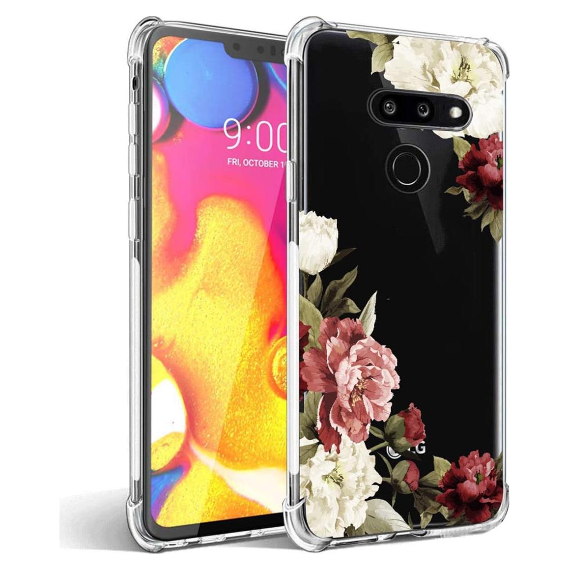 Funda TPU Floral para LG G8 ThinQ - Protección Ligera 2019