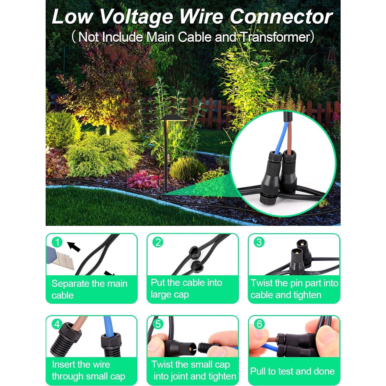 Luces de Camino DOREIO RGBW 5W IP66 8 Paquete para Jardín