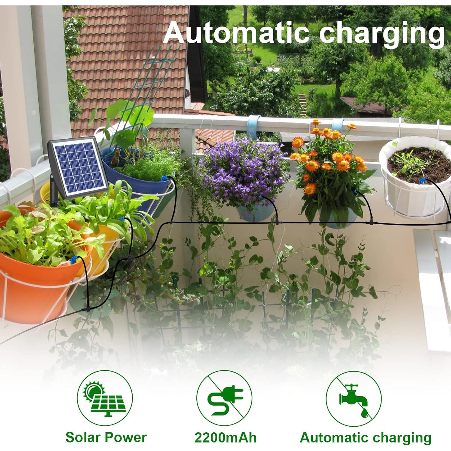 Sistema de Riego Solar Automático RISINGUP 127 cm 15 Plantas