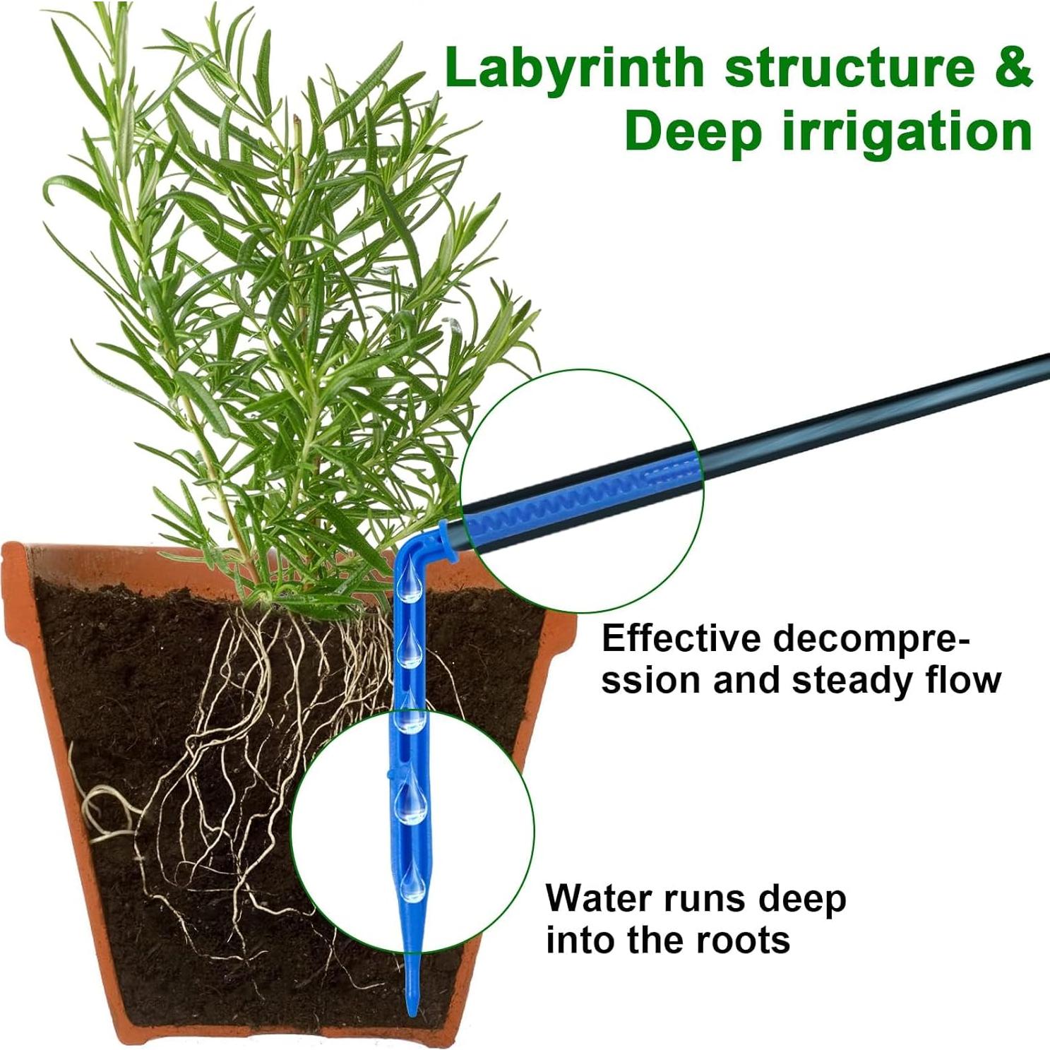 Sistema de Riego Solar Automático RISINGUP 127 cm 15 Plantas