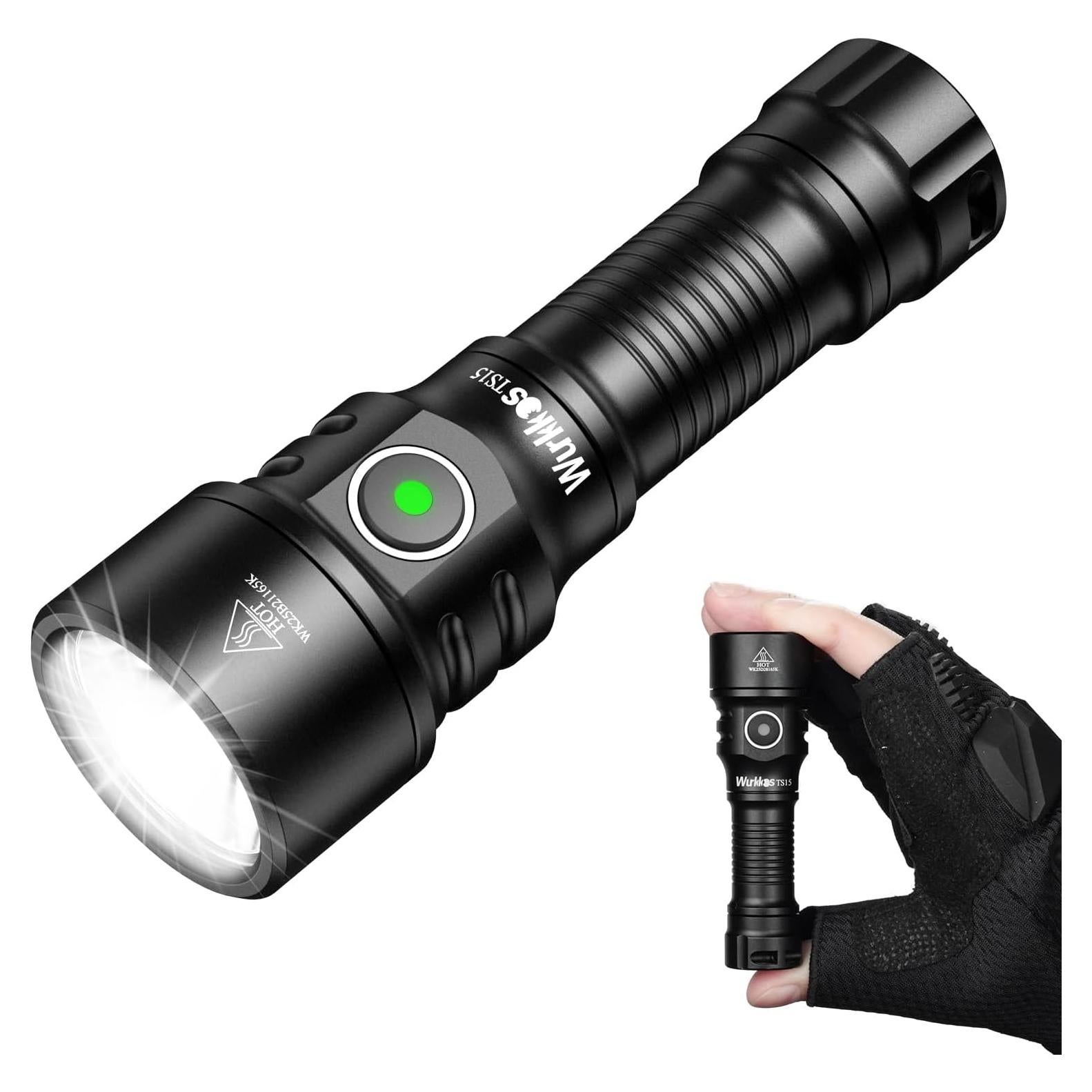 Linterna LED Wurkkos TS15 900 Lúmenes Recargable 401m