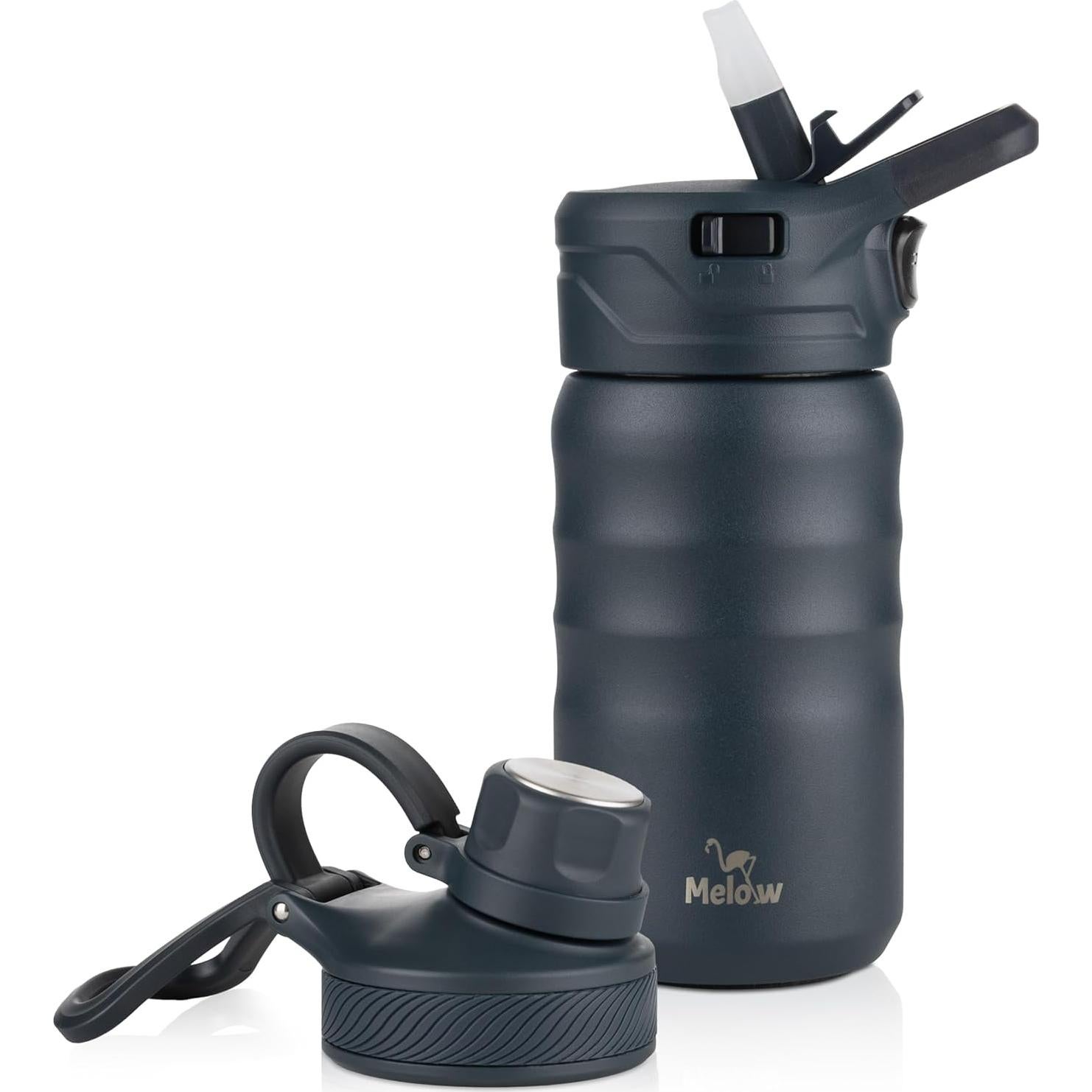Botella de Agua Melow KidsTumbler 355ml Acero Inoxidable Azul