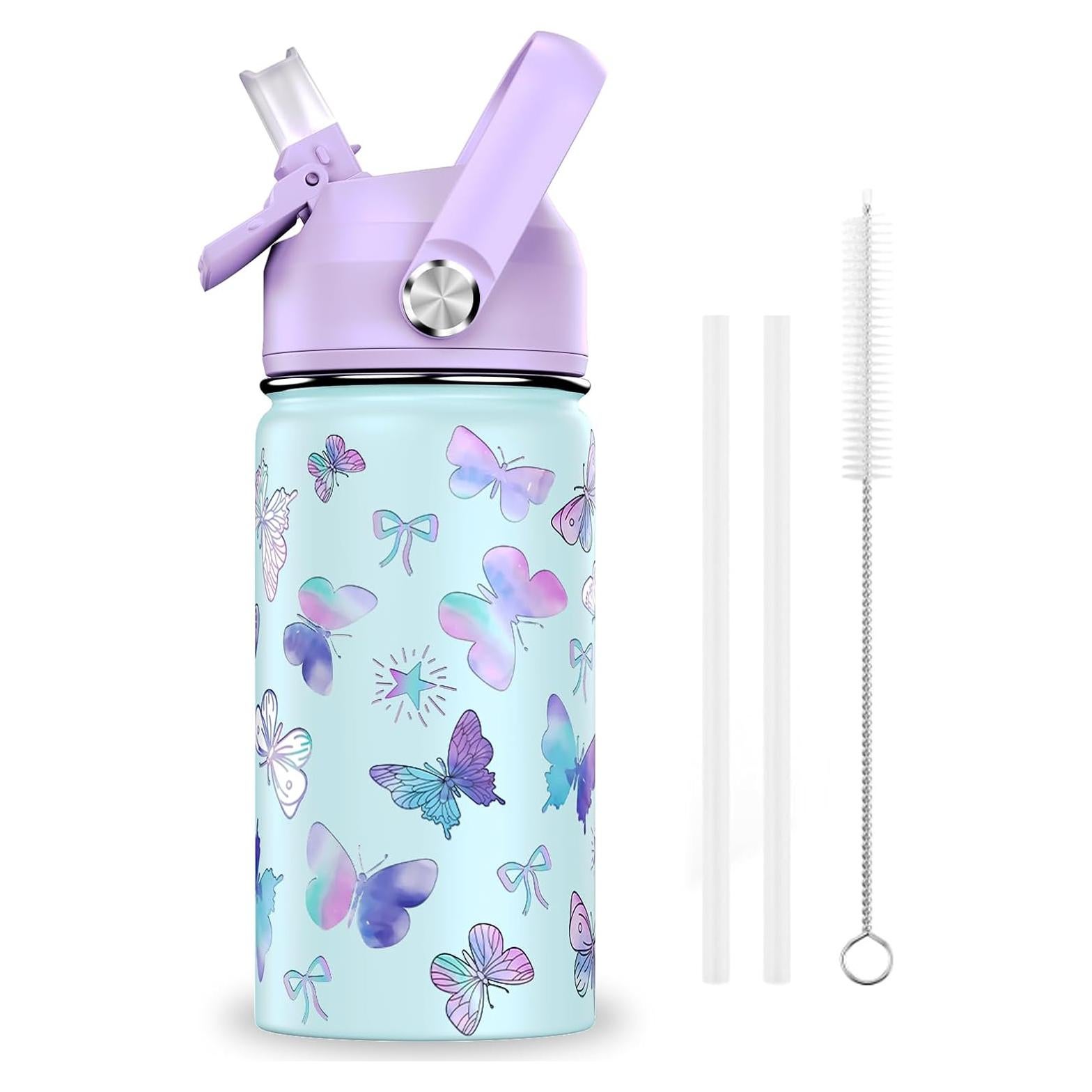 Botella de Agua Aislada ACESAK 14oz Mariposa Doble Pared