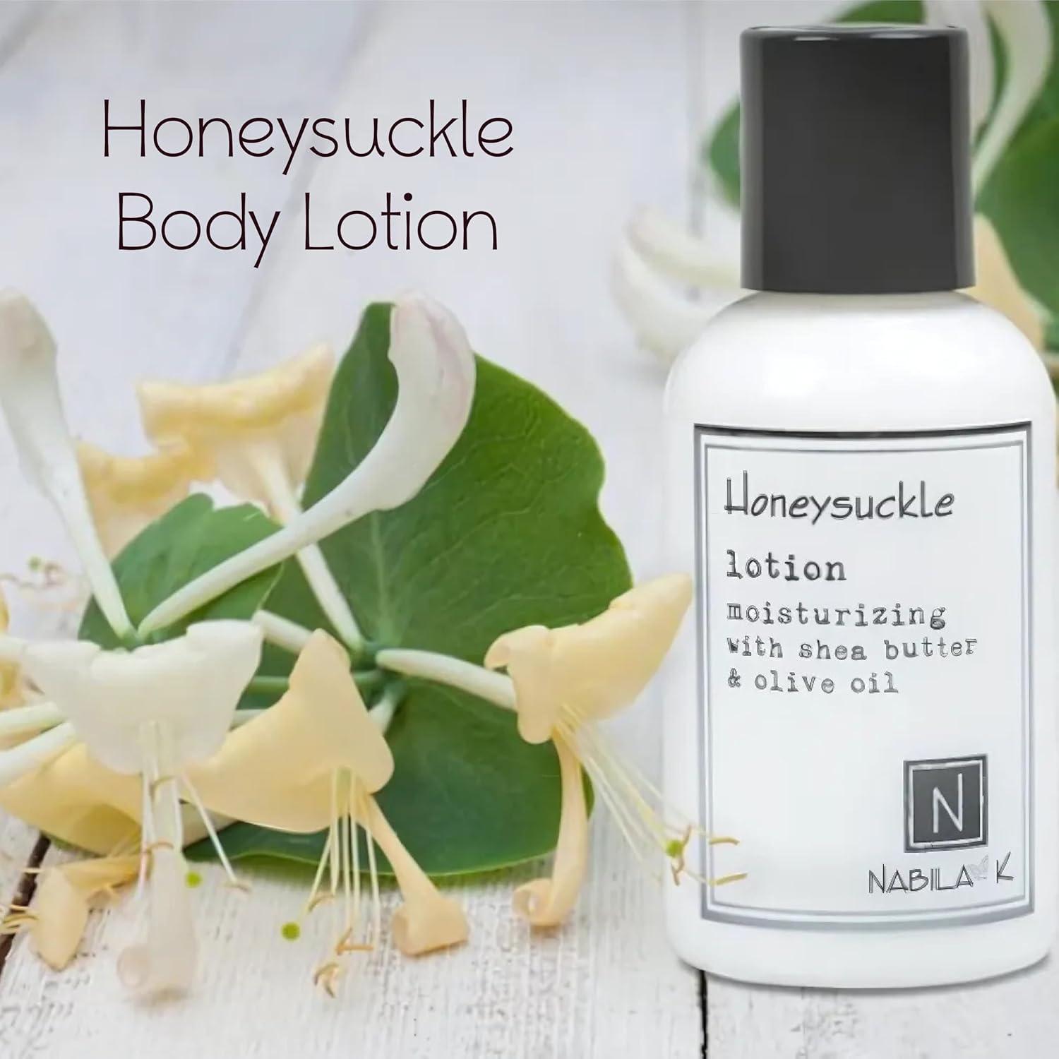 Loción Corporal Nabila K Madreselva 60 ml - Hidratante Natural
