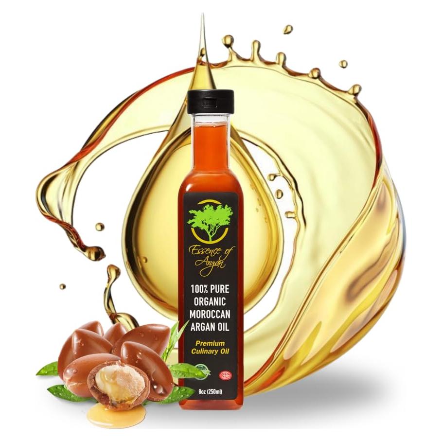 Aceite de Argán Orgánico Esencia de Argan 227g - Aprobado USDA