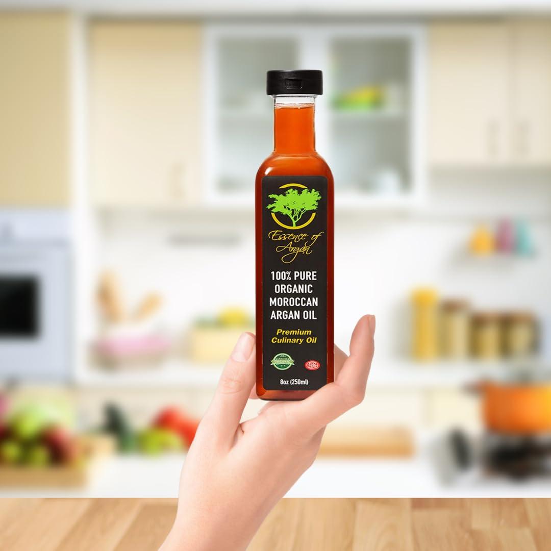 Aceite de Argán Orgánico Esencia de Argan 227g - Aprobado USDA