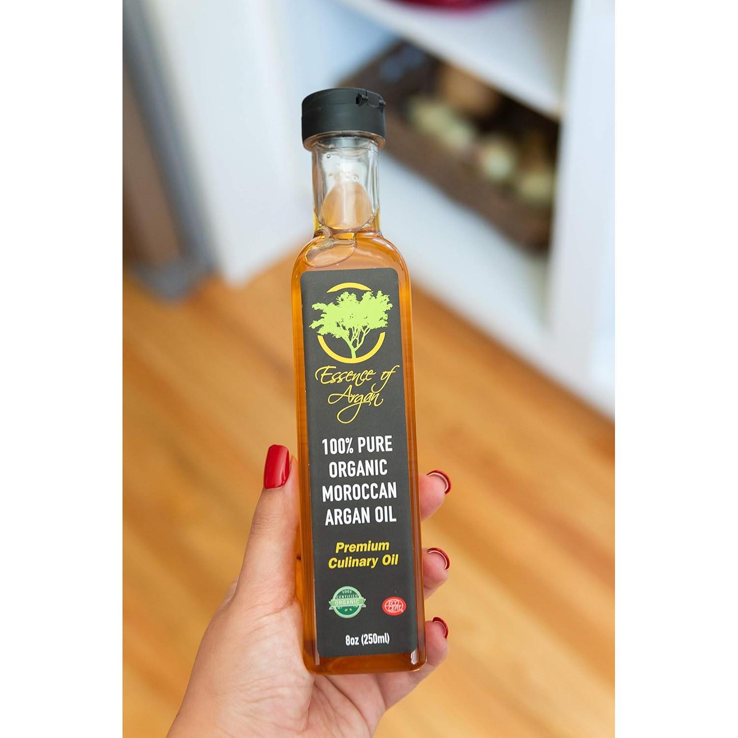 Aceite de Argán Orgánico Esencia de Argan 227g - Aprobado USDA