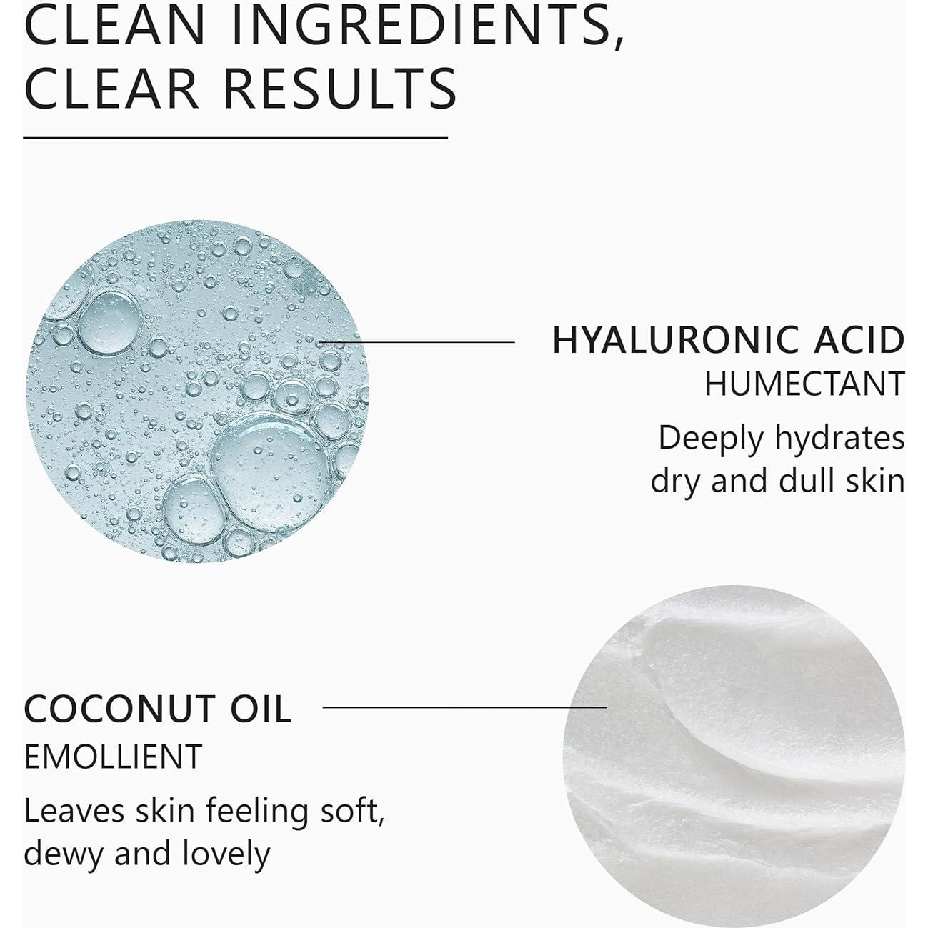 Jabón Facial Asterwood 99.22g Ácido Hialurónico Hidratante