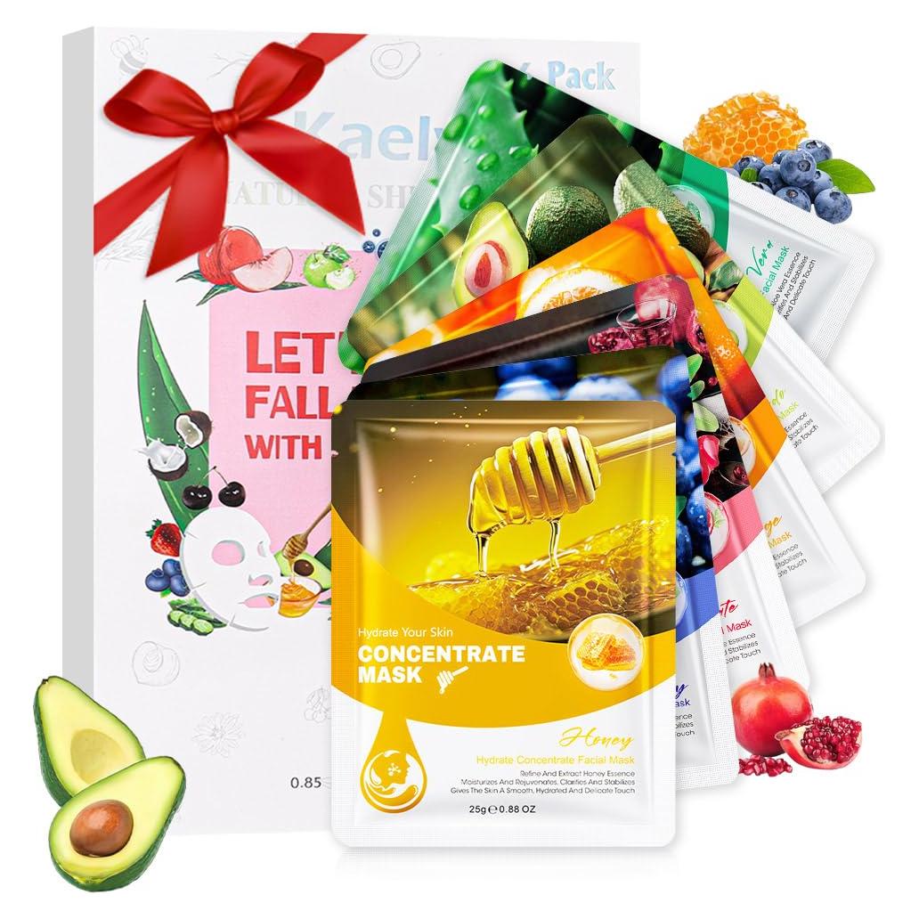 Set de 6 Máscaras Faciales Kaely para Niños y Adolescentes