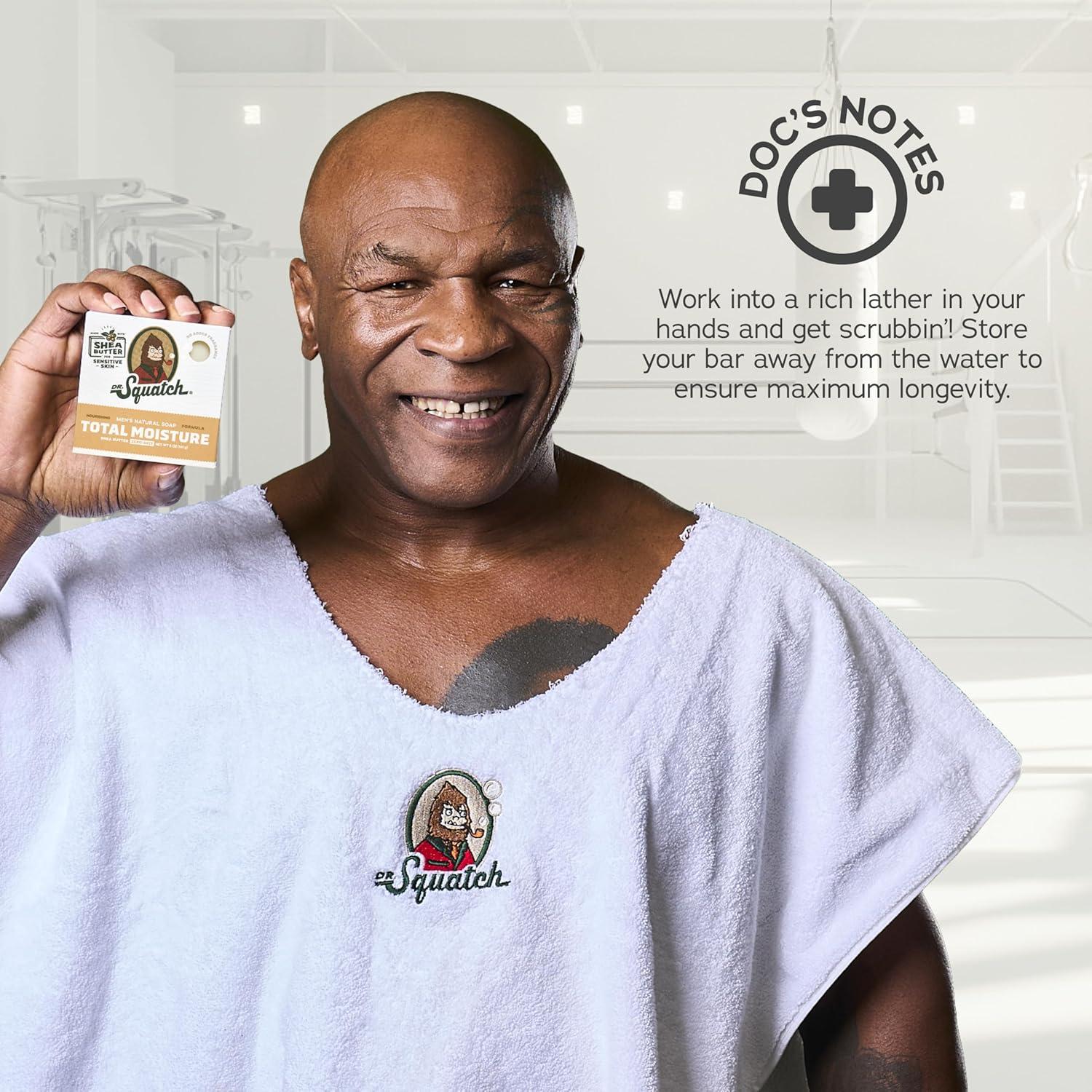 Jabón de Barra Hidratante Dr. Squatch para Hombres - Té Verde